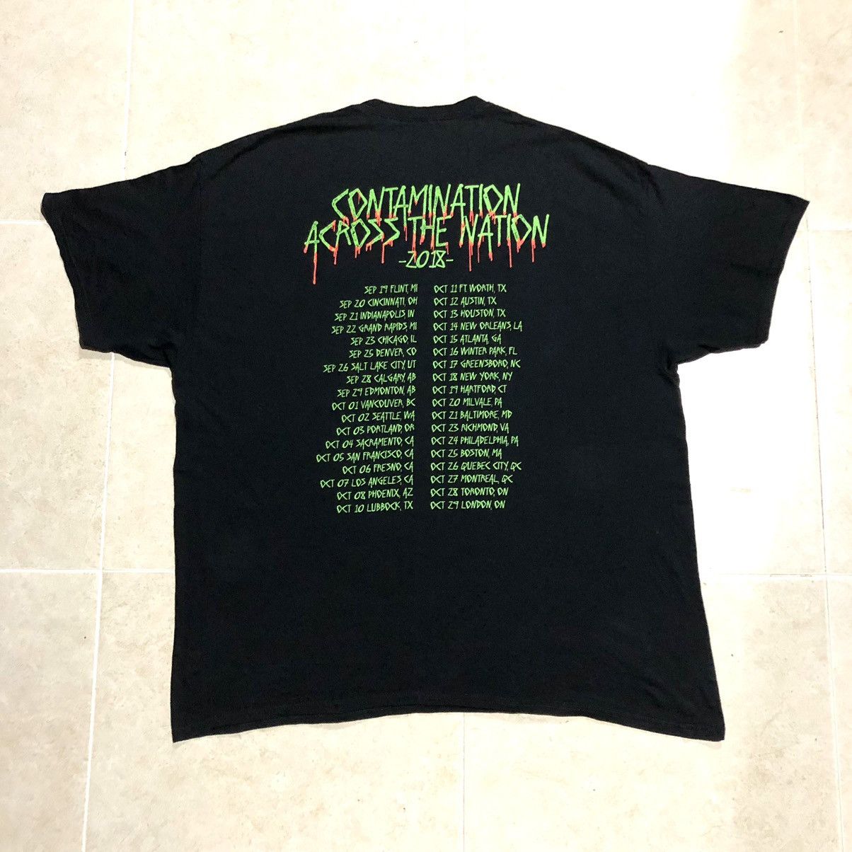 Band Tees Vintage Dying Fetus Heavy Metal Band Rare T Shirt Size US XL / EU 56 / 4 - 3 Thumbnail