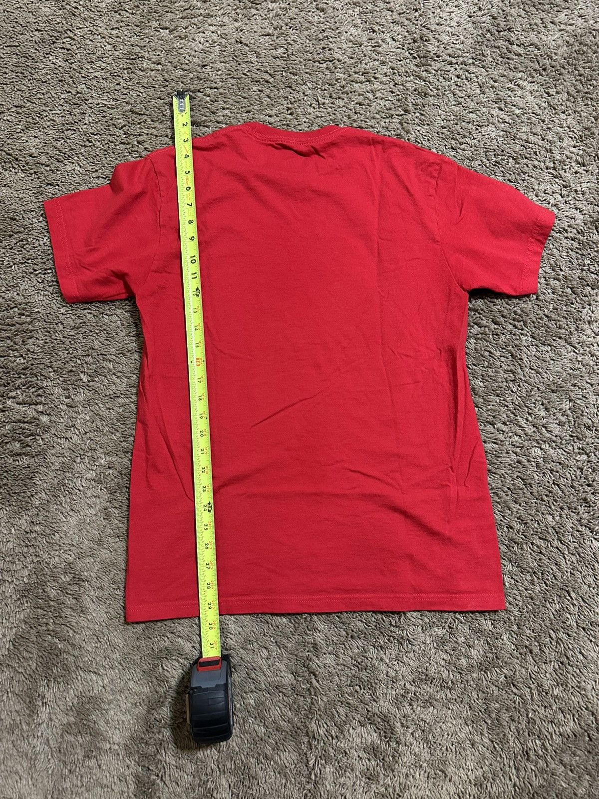 MLB Vintage 85 south “t-hawk triple red” shirt 00s size medium Size US M / EU 48-50 / 2 - 7 Thumbnail