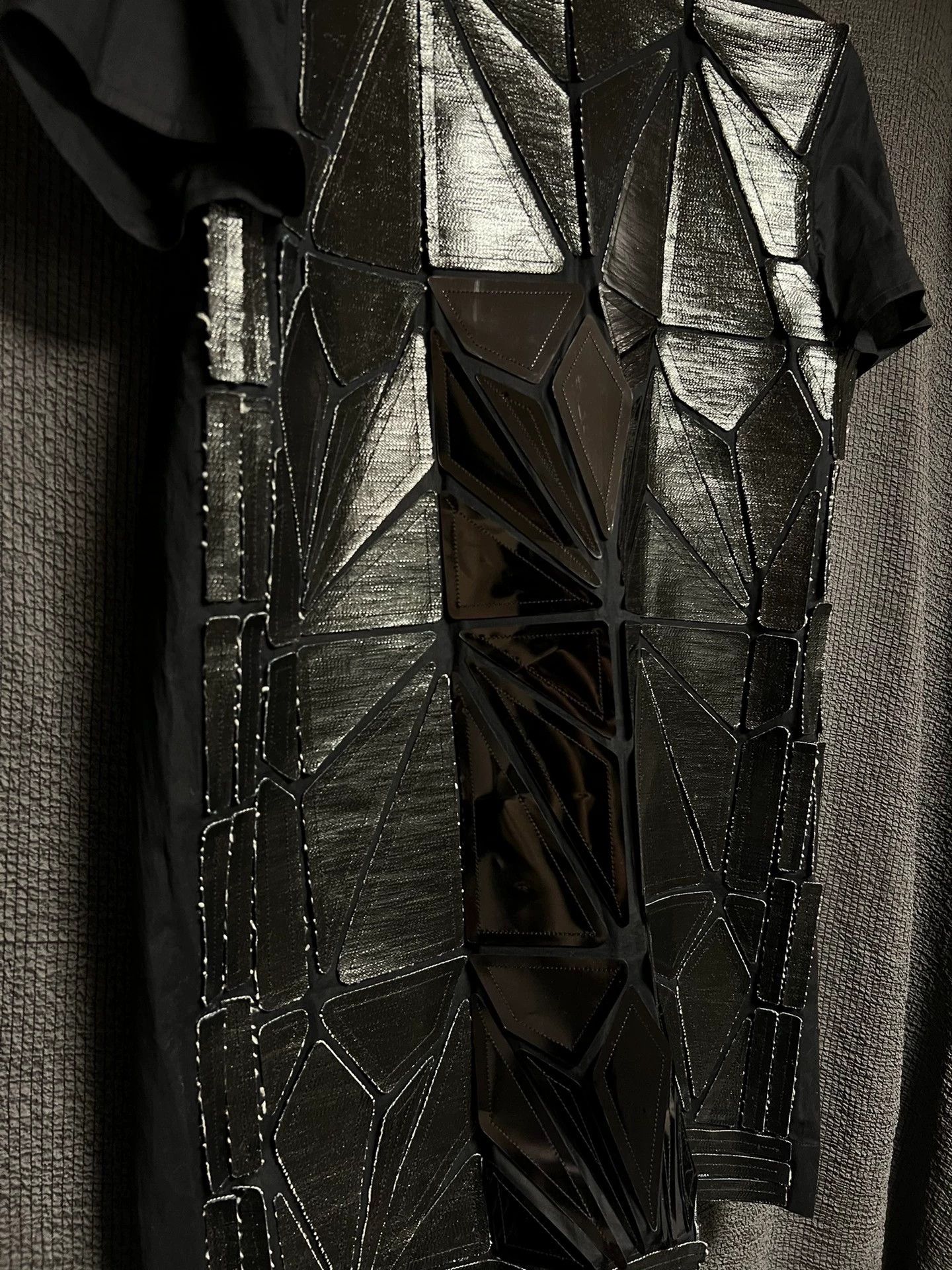 Rick Owens Rick Owens Sequin Scale Armor Short-Sleeve Shirt Size US L / EU 52-54 / 3 - 6 Thumbnail