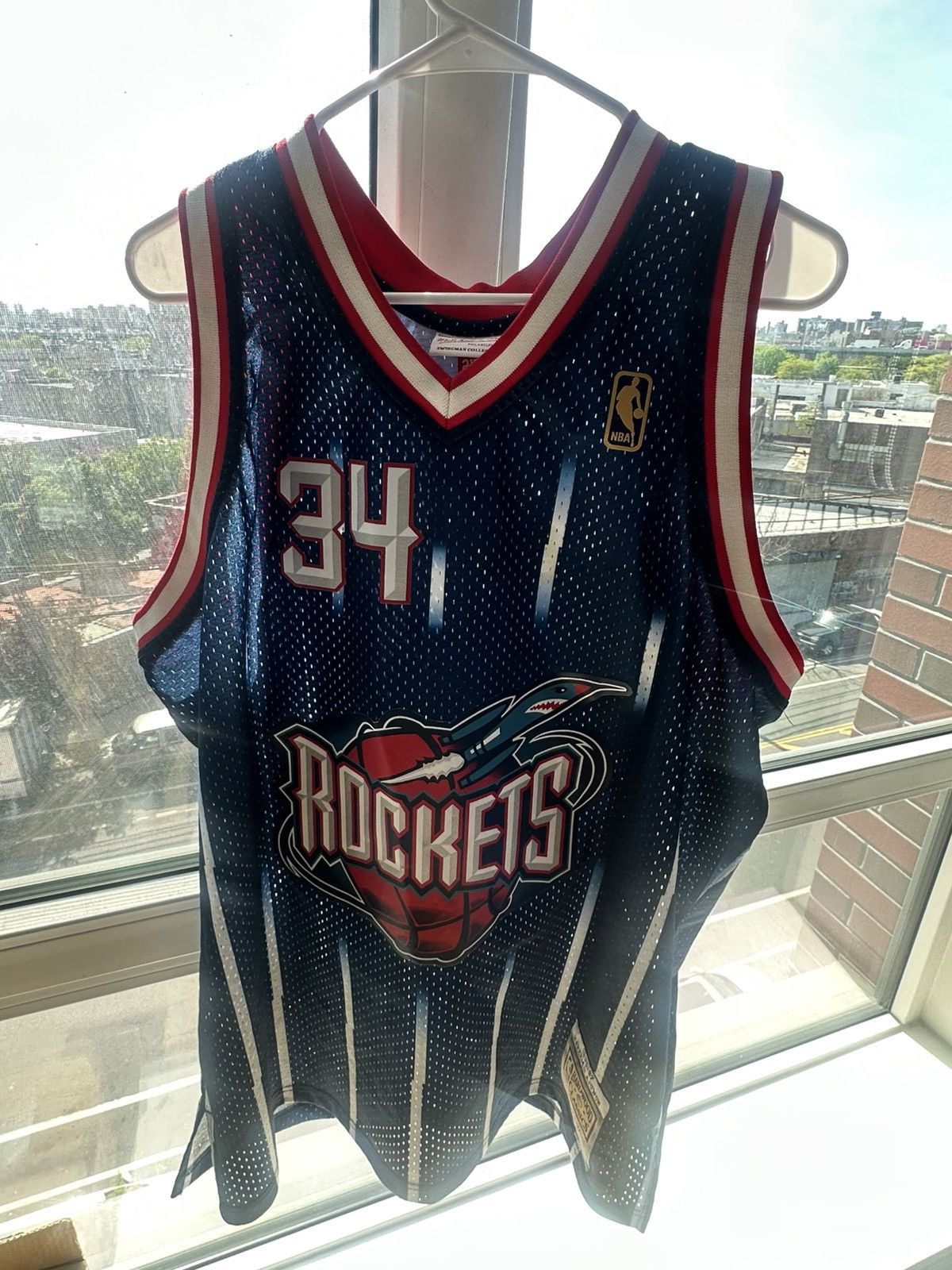 Mitchell & Ness × Vintage Mitchell & Ness Hakeem Olajuwon Houston Rockets Jersey Size US XXL / EU 58 / 5 - 3 Thumbnail