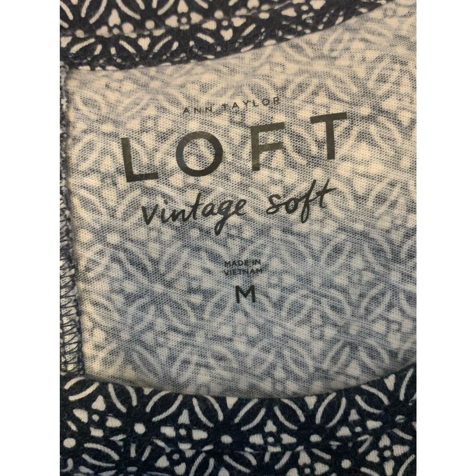 Loft Loft vintage black floral sleeveless print top size M Size M / US 6-8 / IT 42-44 - 3 Thumbnail