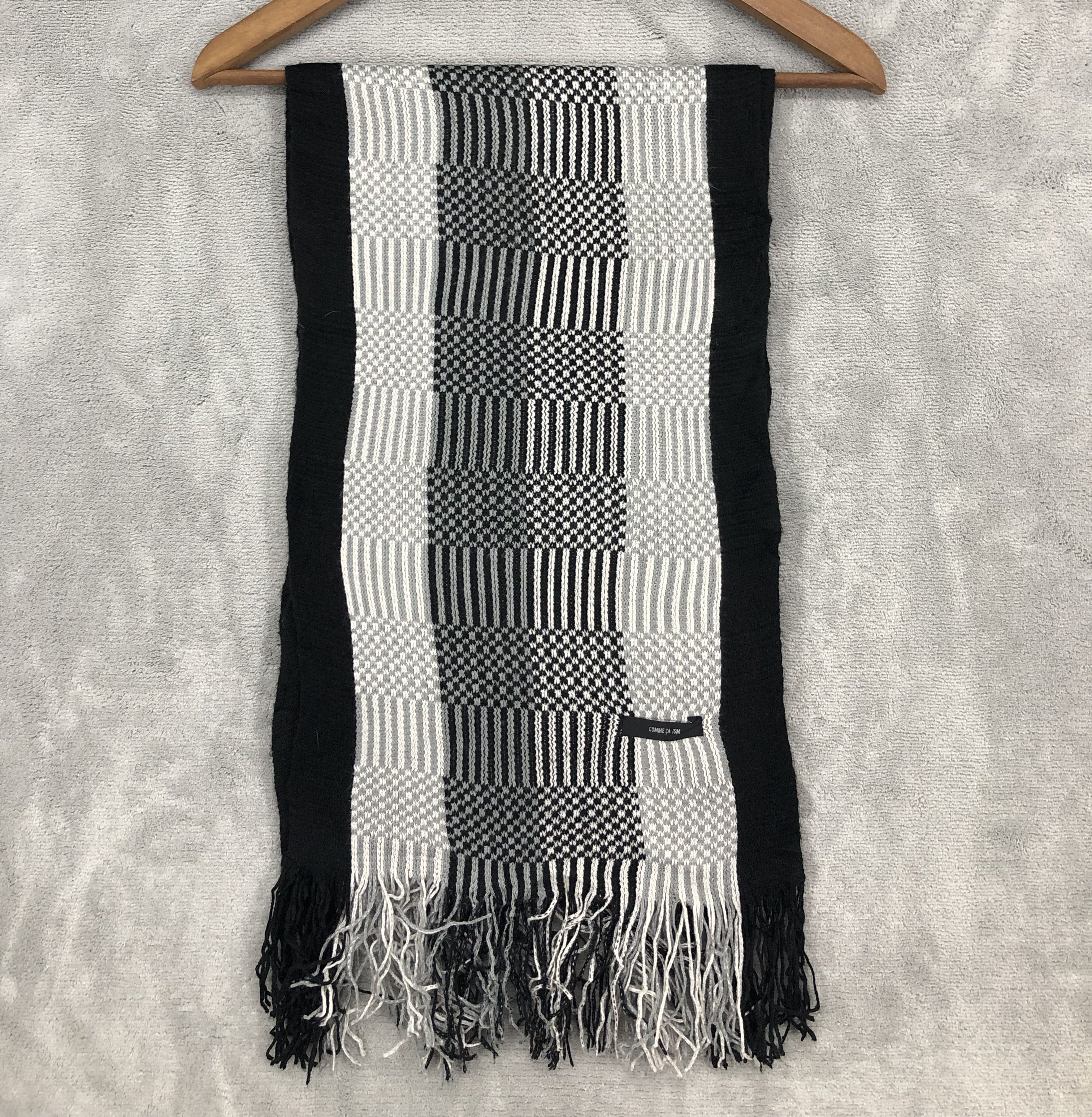 Comme Ca Ism × Japanese Brand Comme Ca ism Checkered Scarf Muffler Neck scarf Size ONE SIZE - 1 Thumbnail