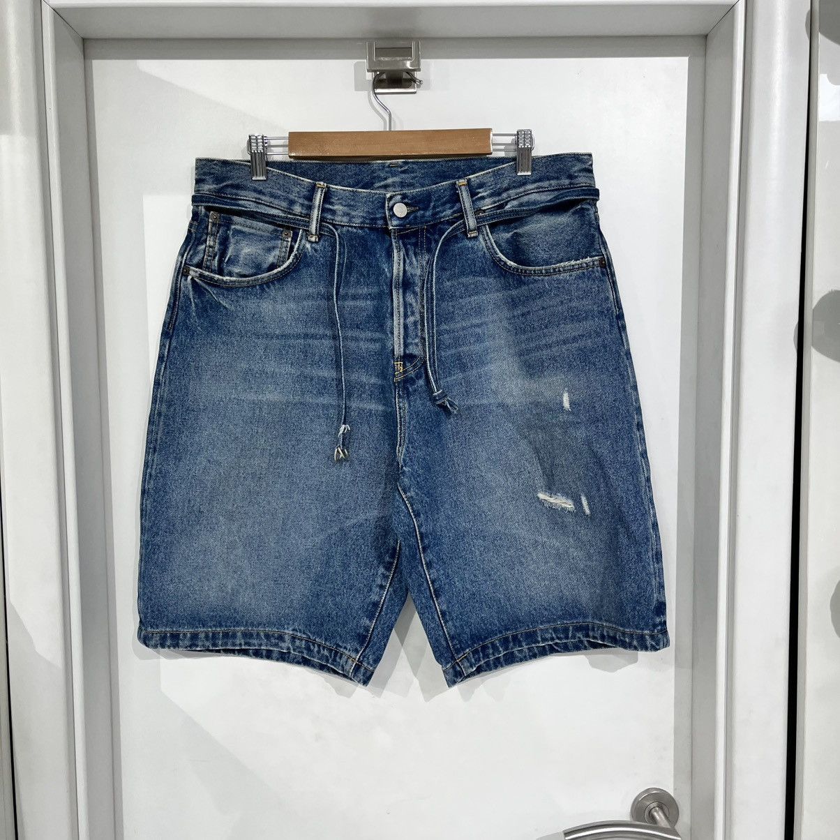 Acne Studios Acne Studios Denim Shorts Blue Size US 32 / EU 48 - 1 Thumbnail