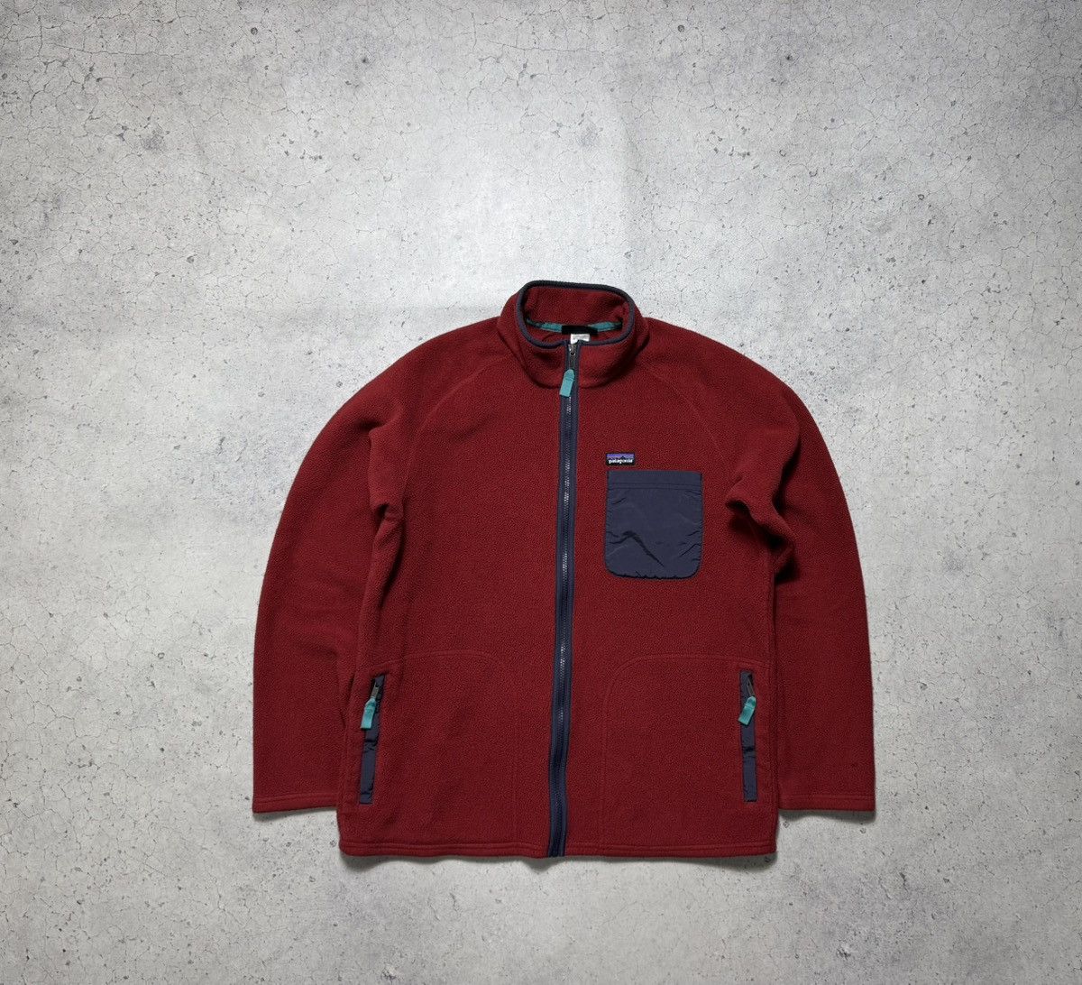 Patagonia Patagonia Synchilla Fleece Sherpa Jacket Full Zip Vintage Size US L / EU 52-54 / 3 - 1 Thumbnail