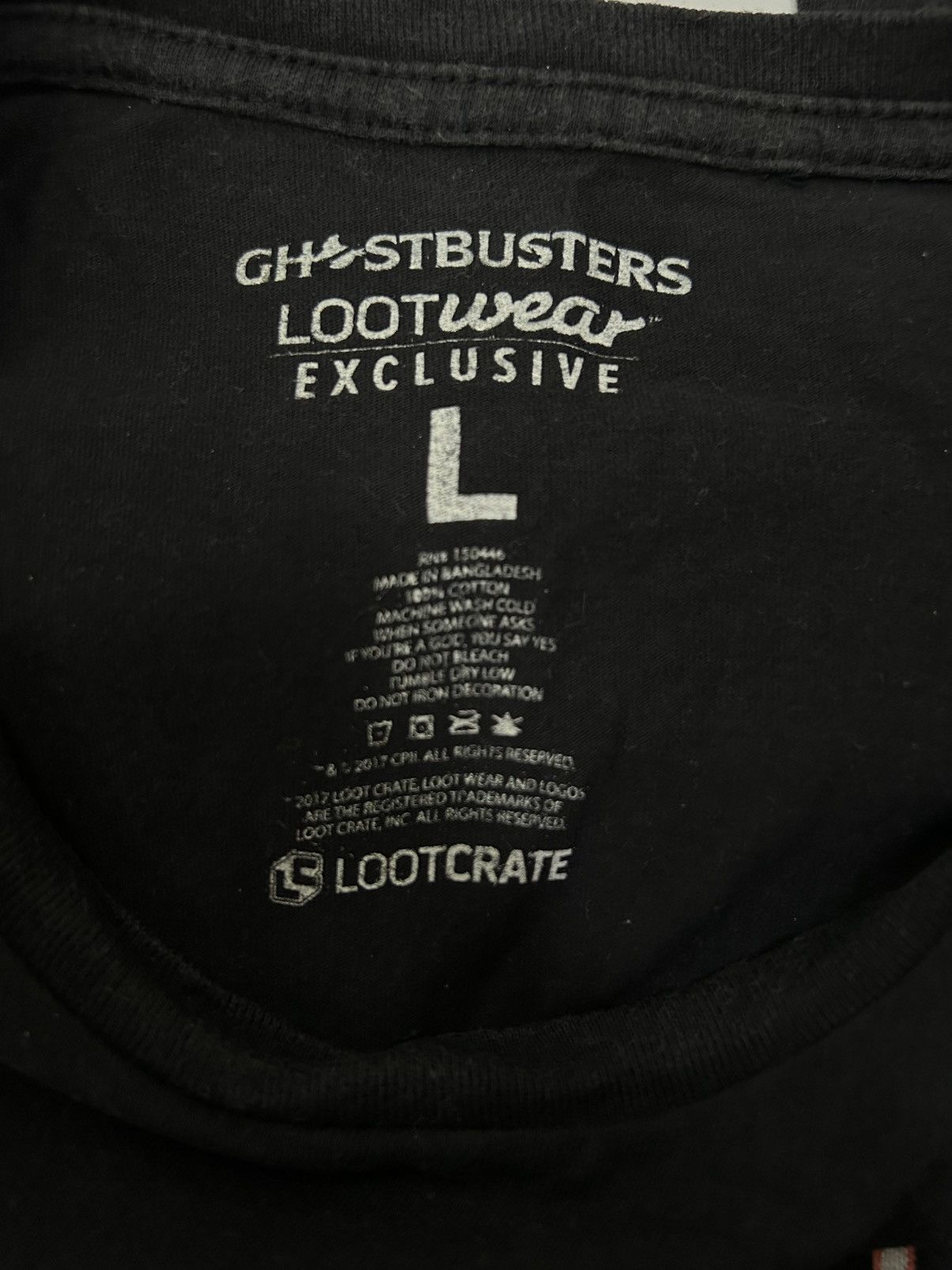 Vintage Ghostbuster movie by Lootcrate graphic tee Size US L / EU 52-54 / 3 - 5 Thumbnail