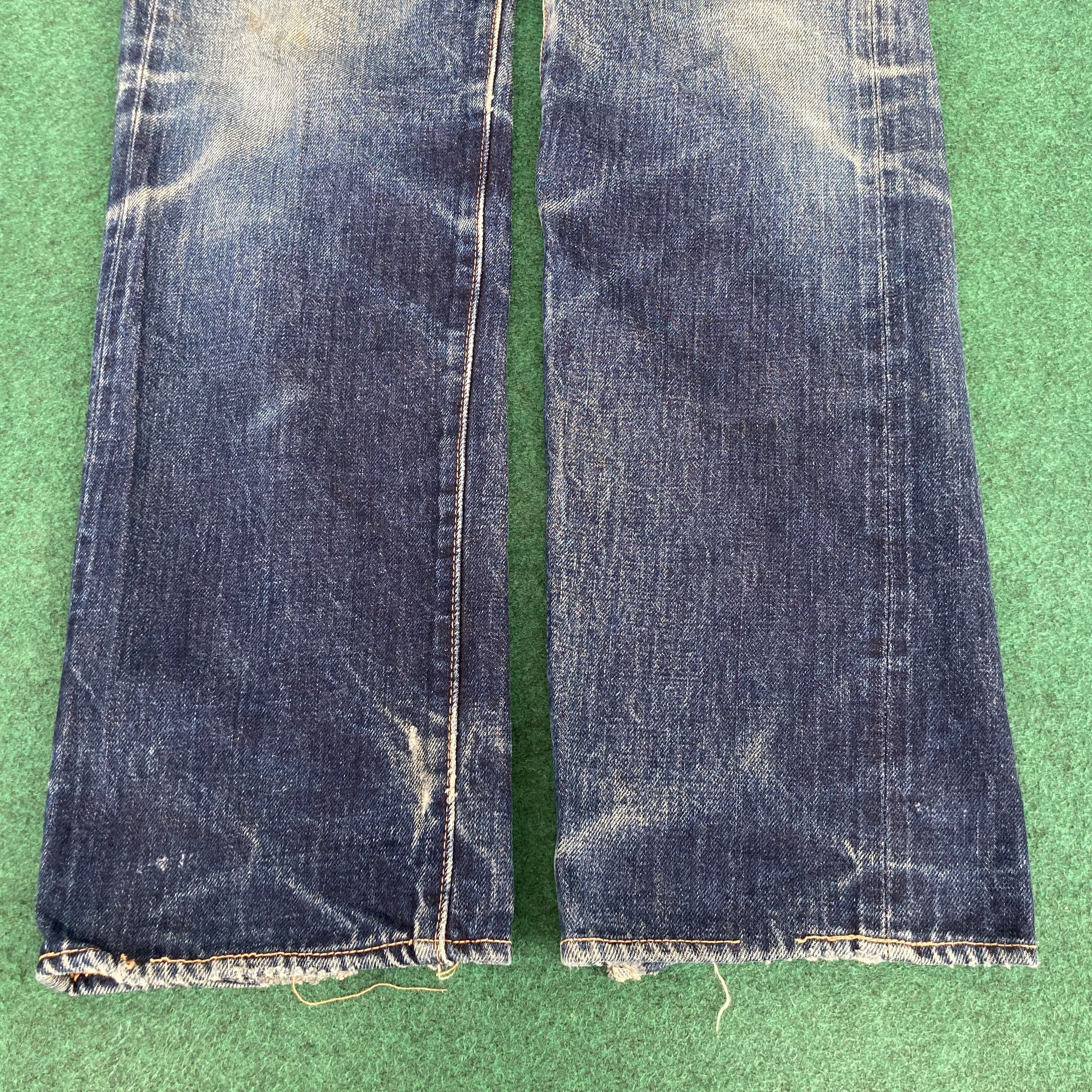 Denime 29x30.5 Vintage Denime Selvedge Honeycombs Osaka Denim Jeans Size US 29 - 10 Thumbnail