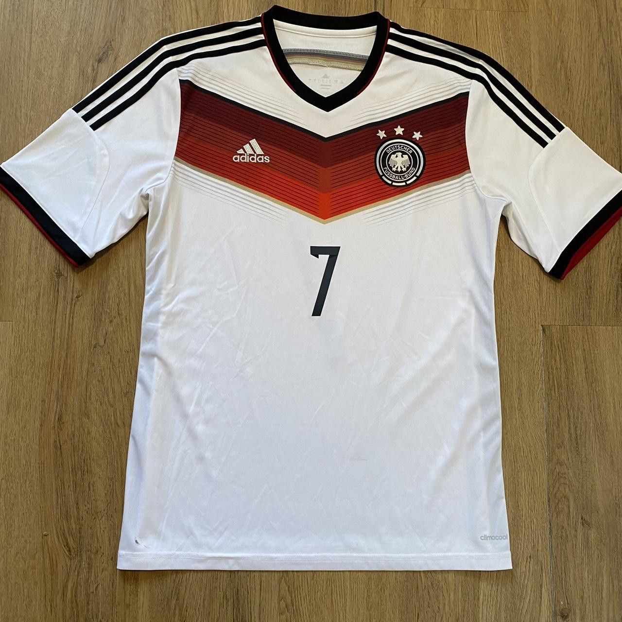 Adidas 2012-14 Schweinsteiger Germany Home Adidas Football Shirt Size US L / EU 52-54 / 3 - 2 Thumbnail