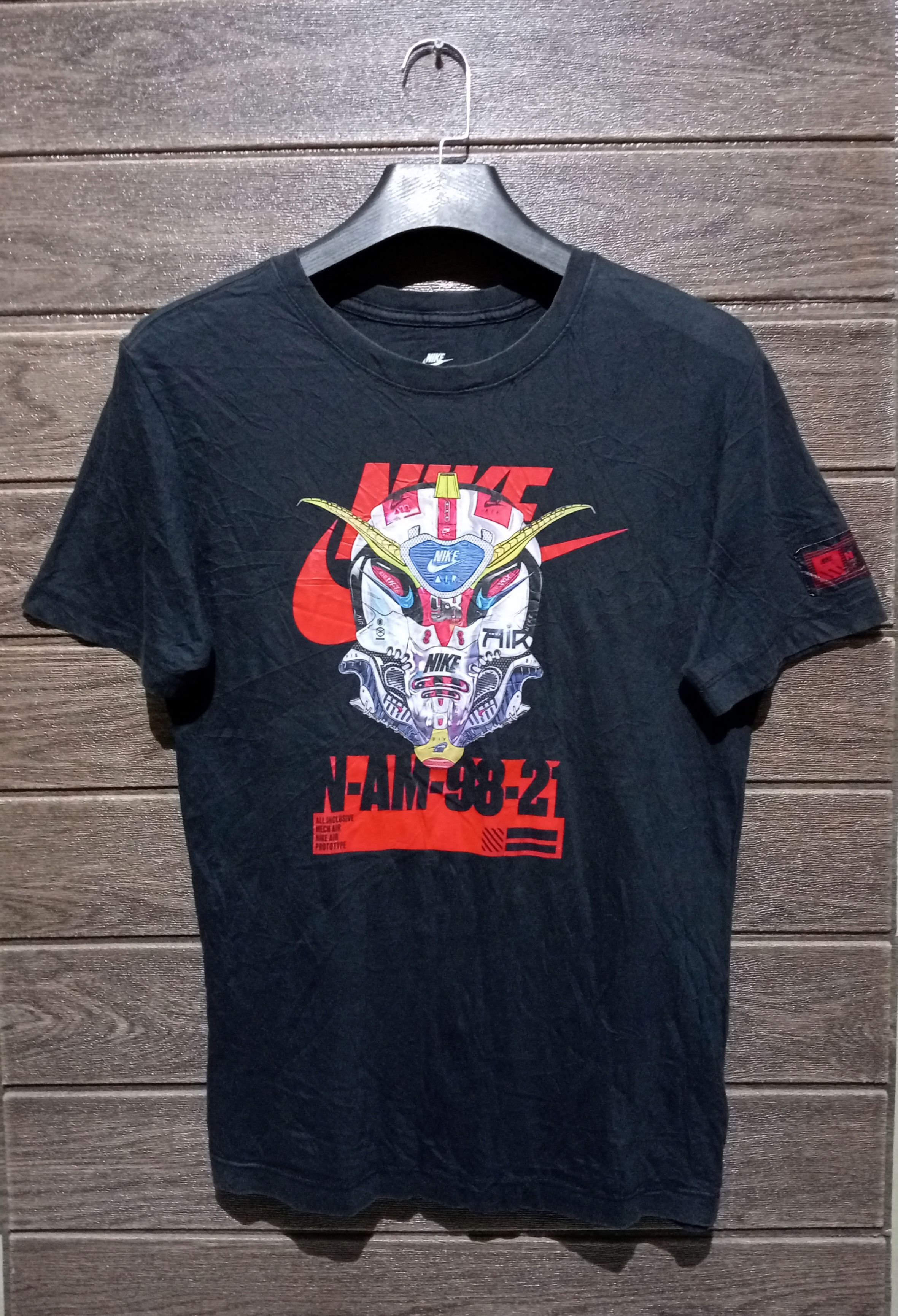 Nike Nike Mech Air Gundam Face Mask Tee Very Rare Size US M / EU 48-50 / 2 - 1 Thumbnail