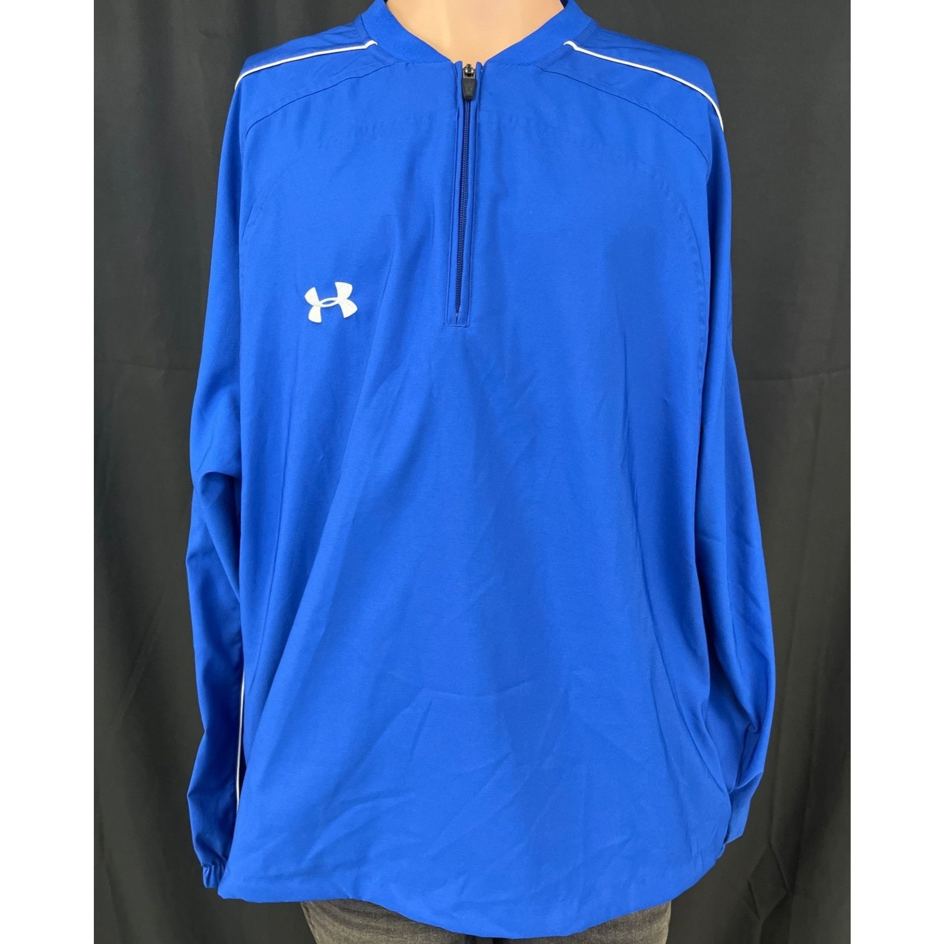 Under Armour Under Armour Men's Blue Lightweight/Athletic Jacket Sz L SKU Size US L / EU 52-54 / 3 - 1 Thumbnail