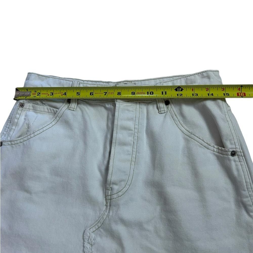Free People Free People l Brea Cutoff White Denim Skirt 28/6 Size 28" / US 6 / IT 42 - 5 Thumbnail