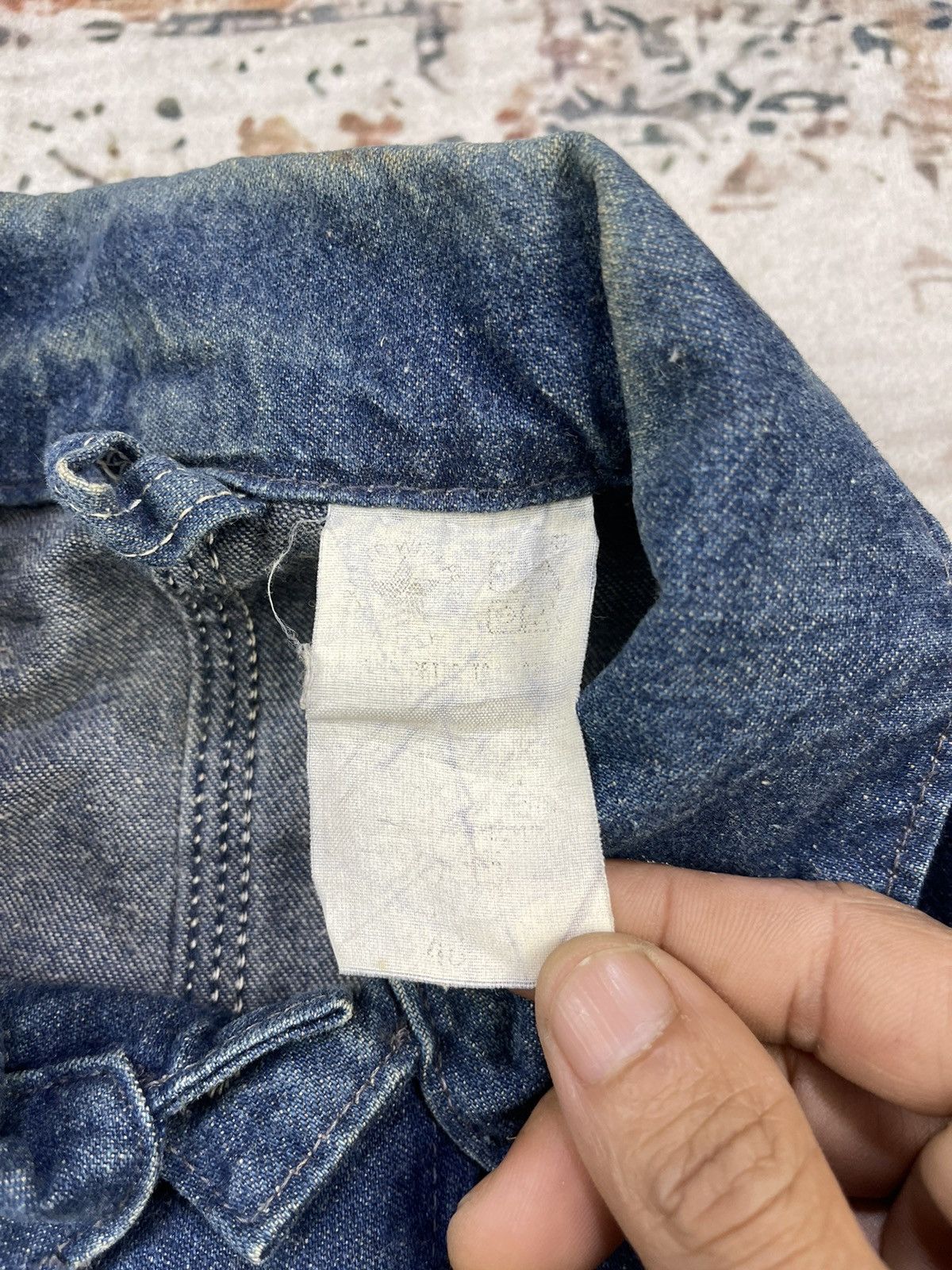 Carhartt Vtg 90s Carhartt Denim 5 Pocket Denim Chore Jackets Size US M / EU 48-50 / 2 - 12 Thumbnail