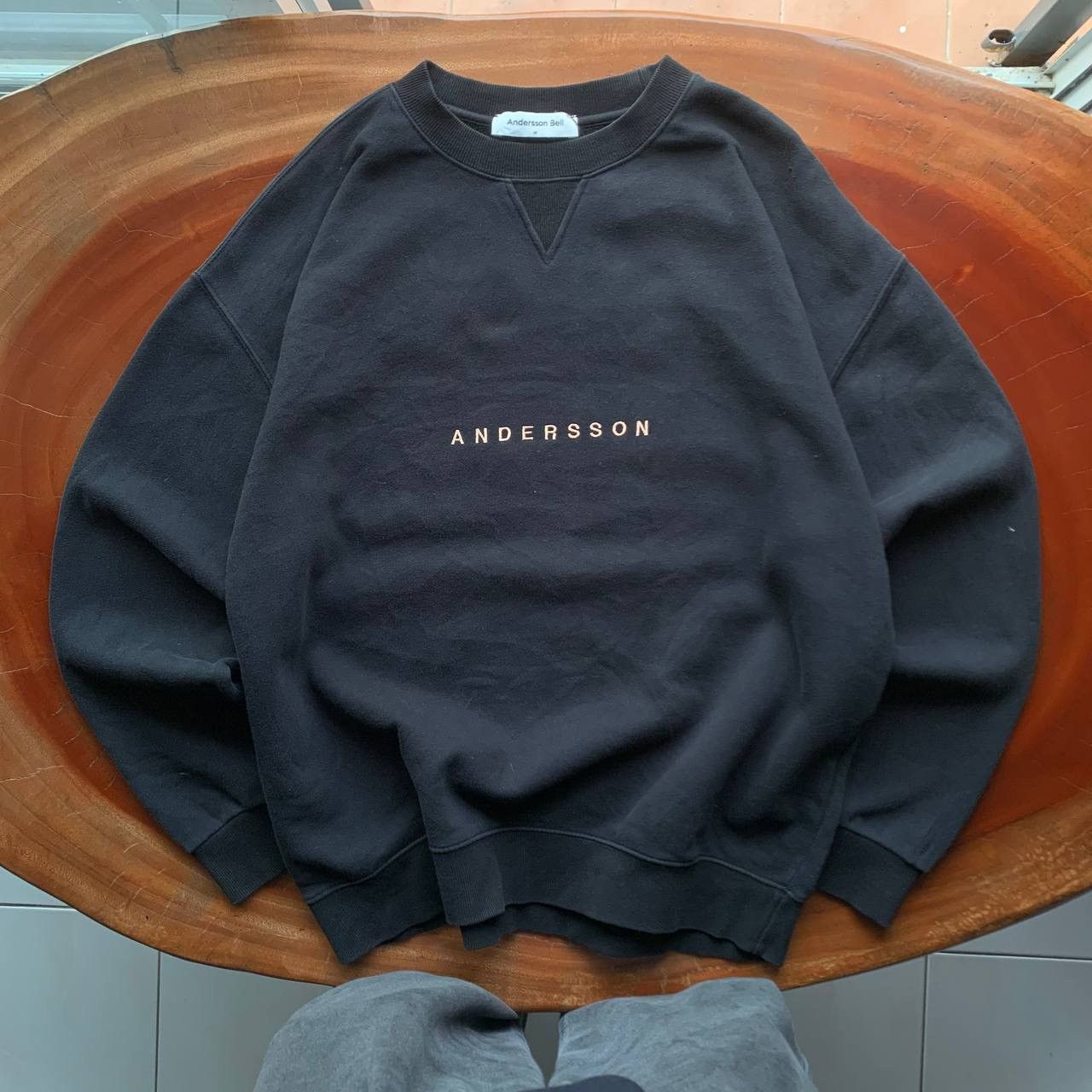 Andersson Bell Andersson Bell “ Famous ” Embroidered AW17 Black Sweatshirt Size US M / EU 48-50 / 2 - 1 Thumbnail