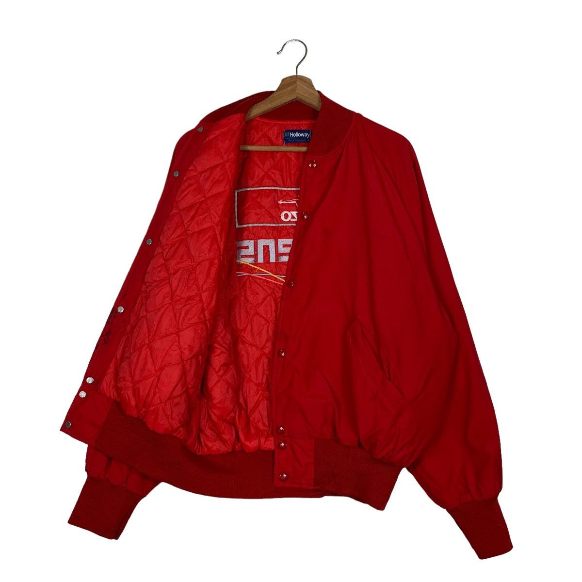Holloway 90's HOLLOWAY Akzo Sikkens Big Logo Coach Jacket #0247-C11 Size US L / EU 52-54 / 3 - 11 Thumbnail