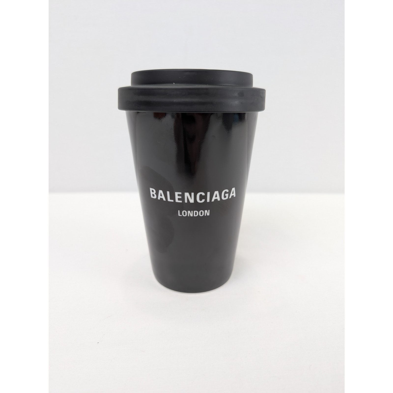 Balenciaga o1rshd1 Q:3 / Size:OS/ London Porcelain Coffee Cup Mug Black Size ONE SIZE - 2 Thumbnail