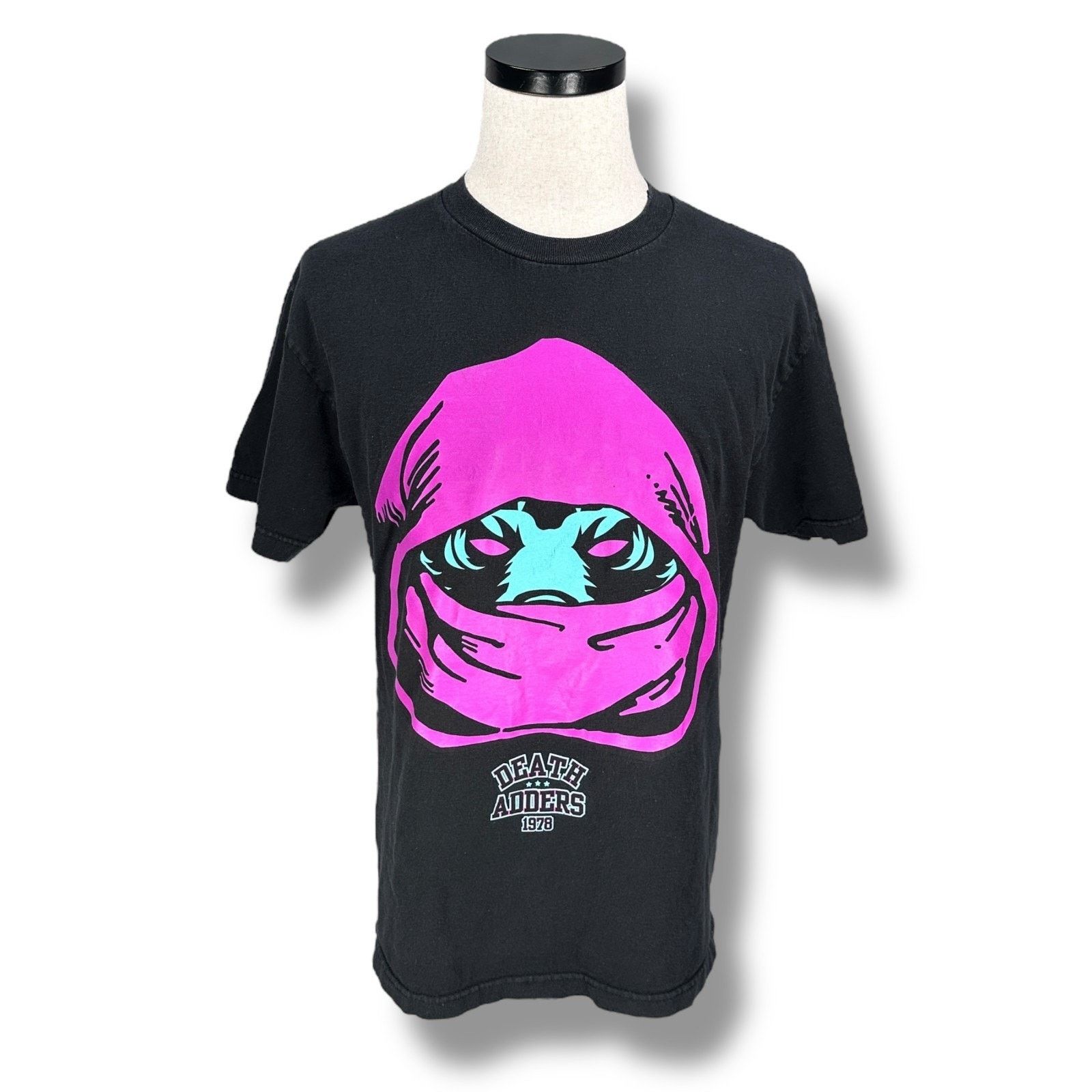 Mishka Mishka Death Adders T-Shirt Men L Black Cotton Short Sleeve Size US L / EU 52-54 / 3 - 1 Thumbnail