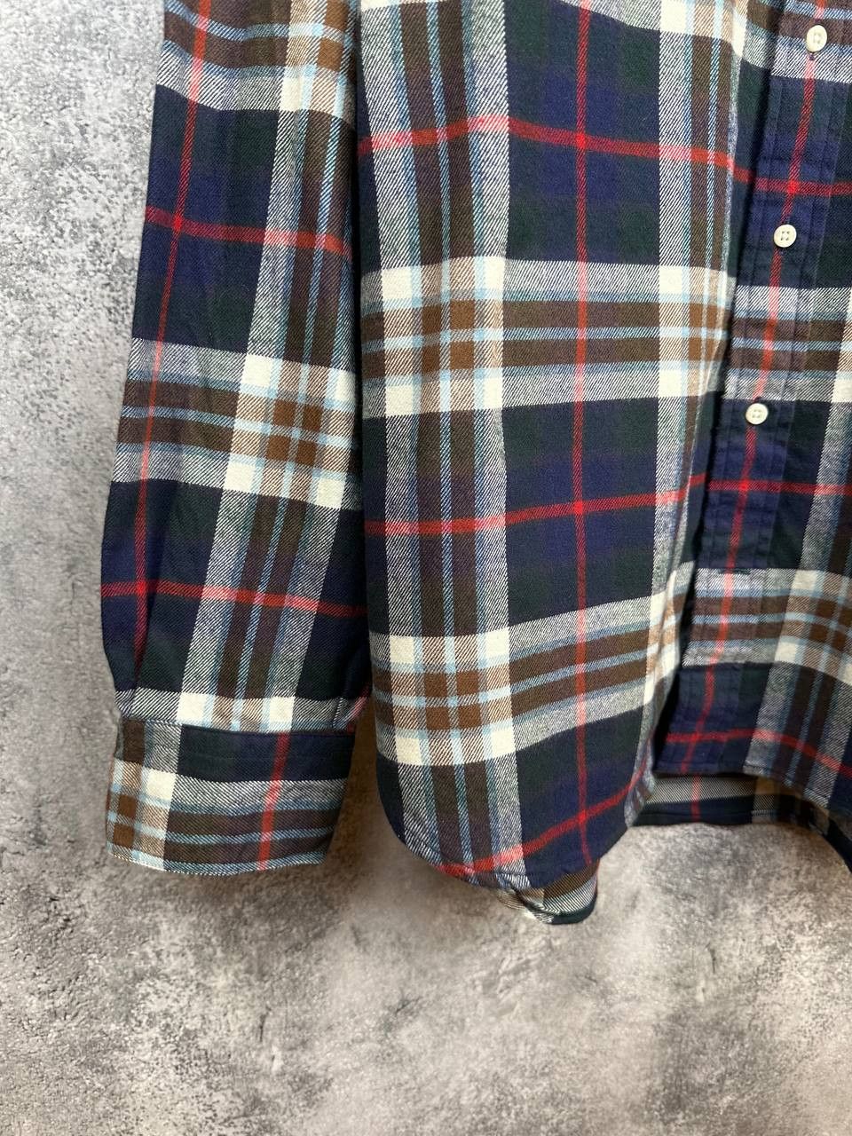 Gitman Bros. Vintage Gitman Bros Vintage Flannel Check Shirt Made in USA LS Size US XL / EU 56 / 4 - 6 Thumbnail