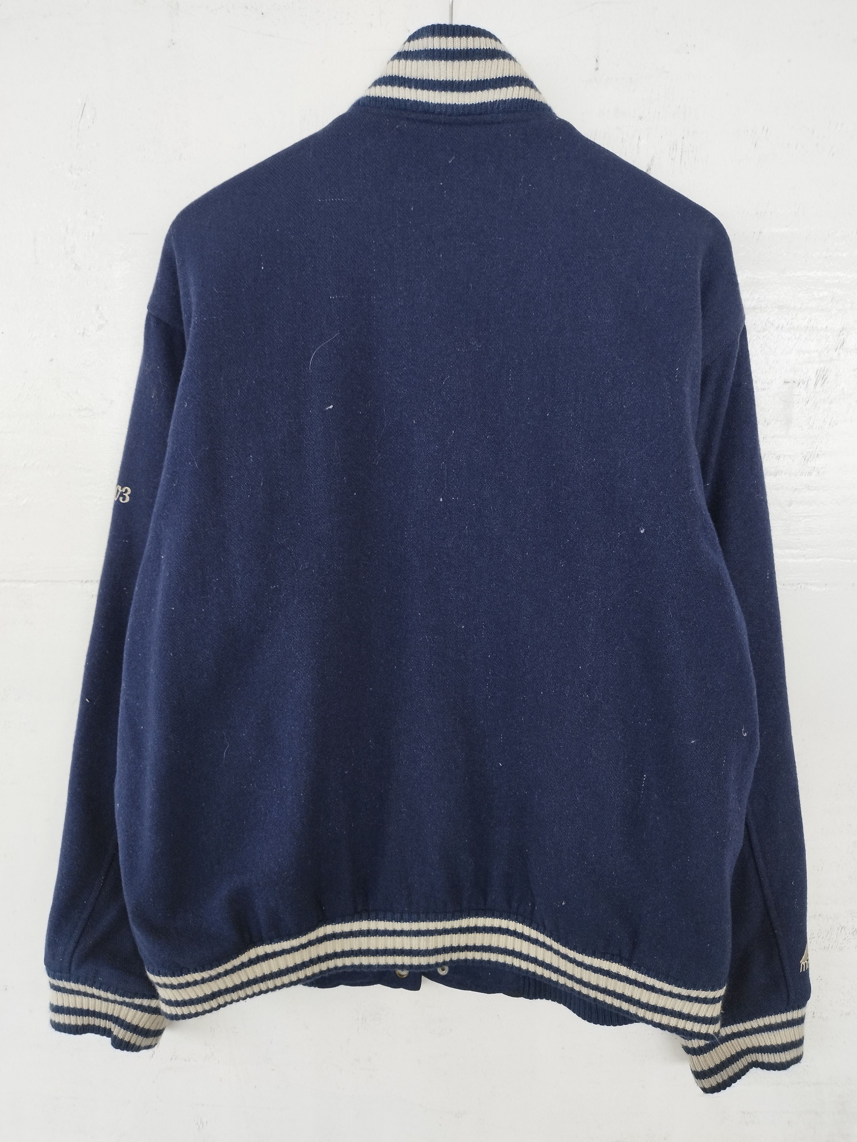 New York Yankees 🔥 Vintage New York Yankees Varsity jacket wool Majestic MLB Size US L / EU 52-54 / 3 - 5 Thumbnail