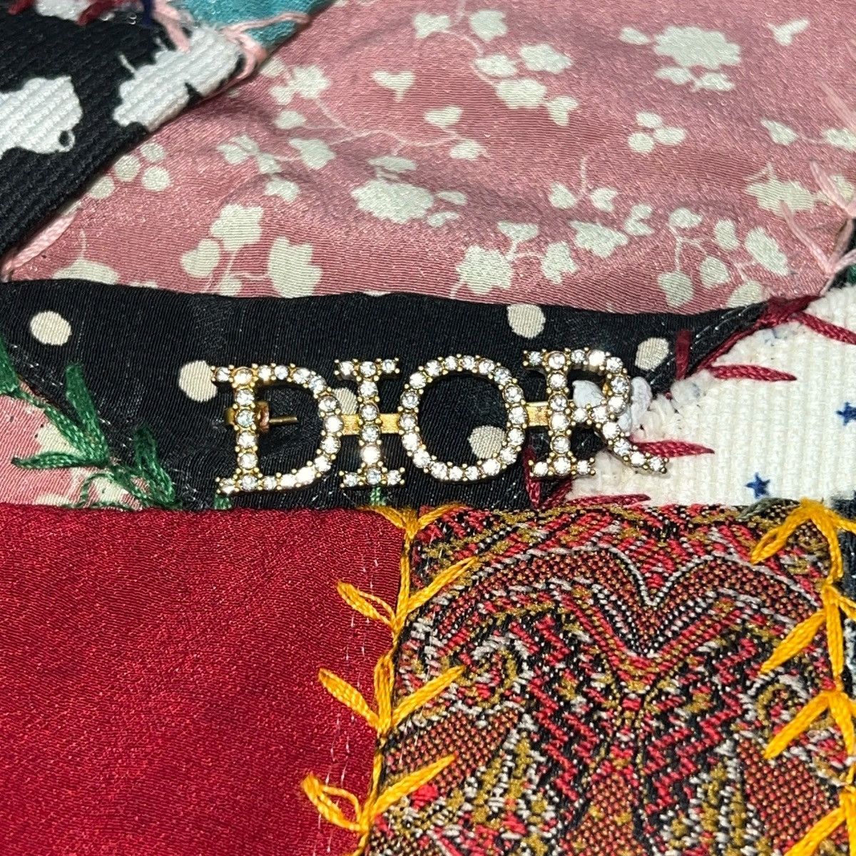 Dior Christian Dior 18AW Maria Grazia Chiuri Patchwork Jacket Size M / US 6-8 / IT 42-44 - 4 Thumbnail