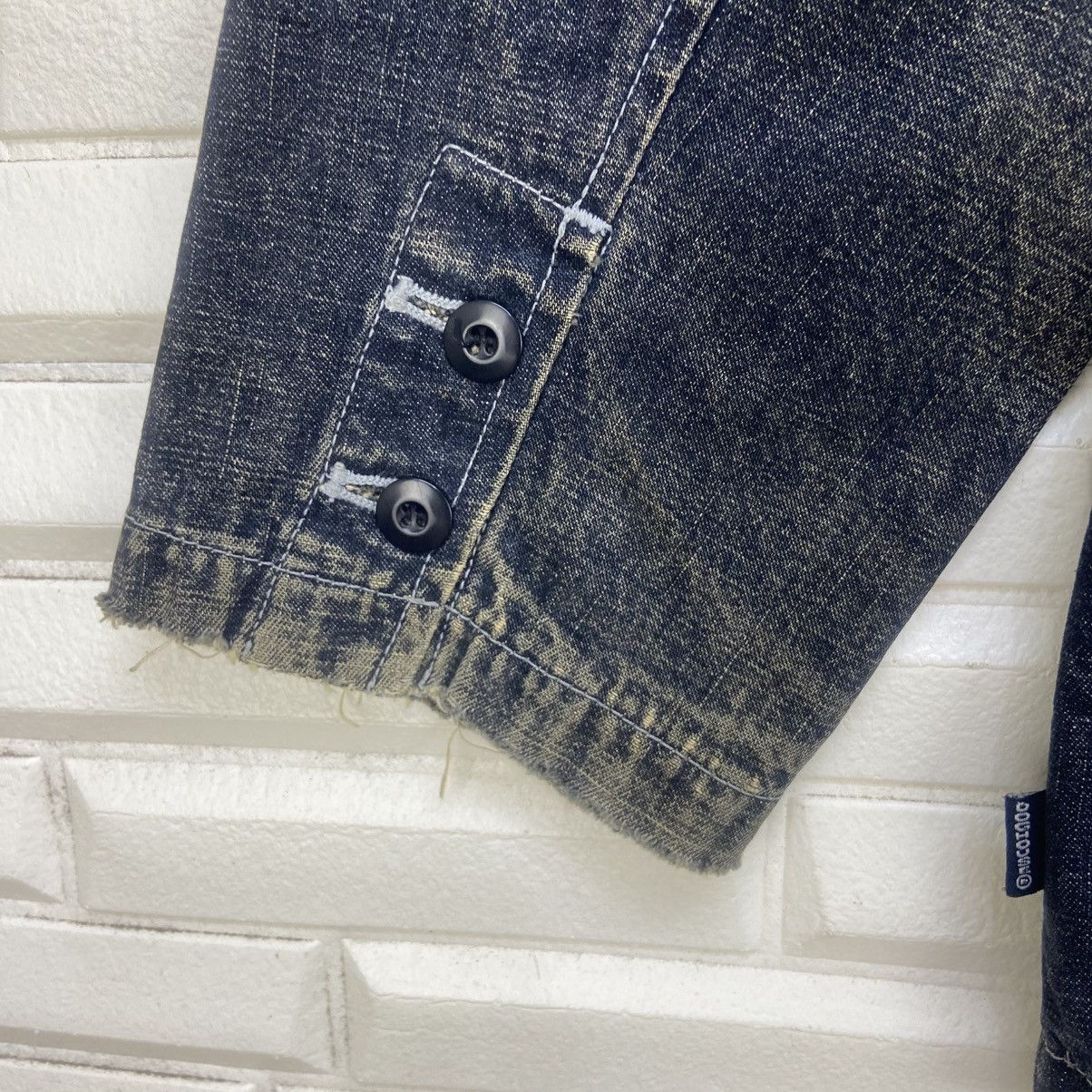 Japanese Brand Japanese Brand Dog House Union Made Distressed Denim Jacket Size US S / EU 44-46 / 1 - 16 Thumbnail