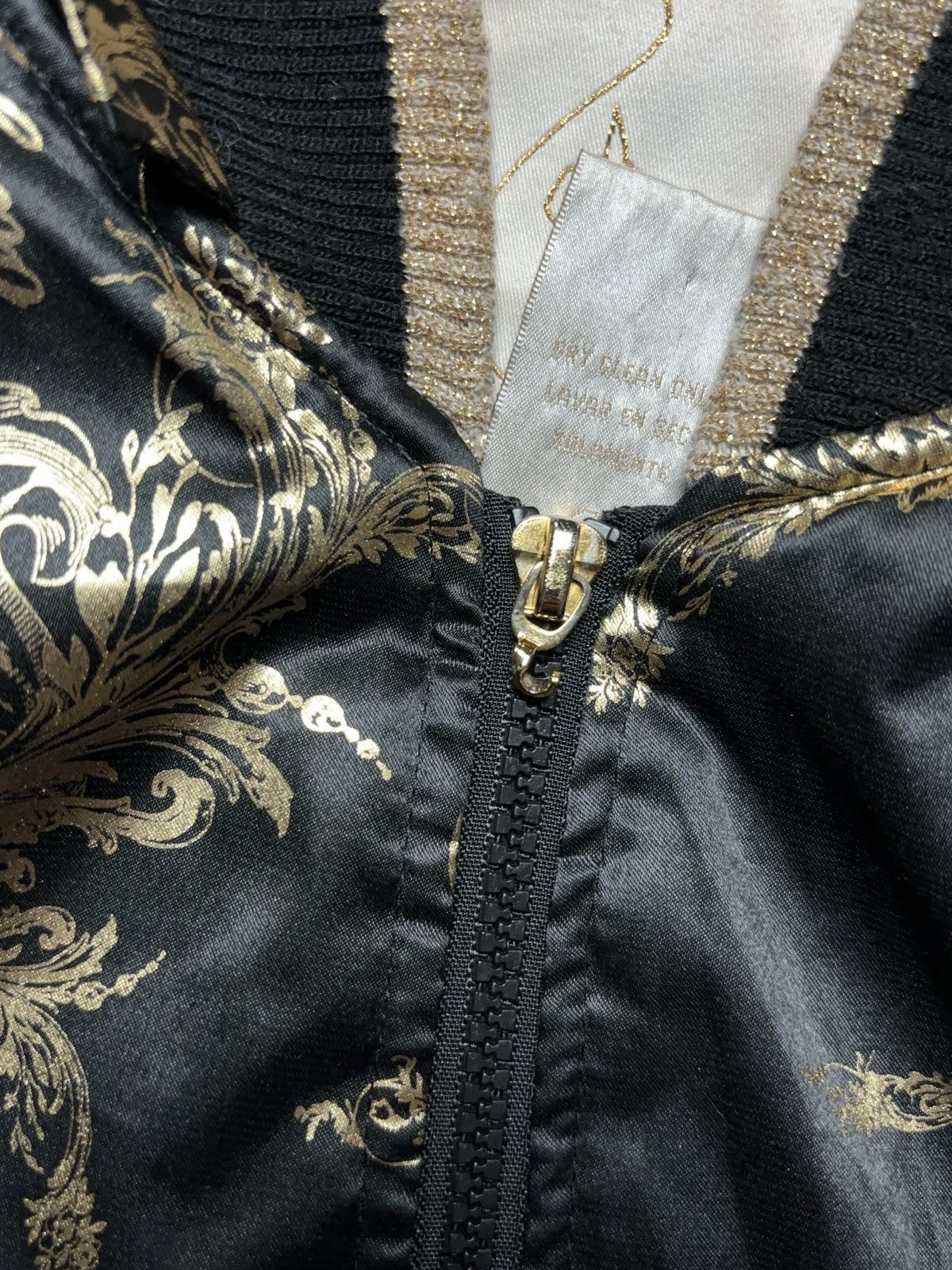 Vintage Baby phat gold vintage printed bomber jacket Size M / US 6-8 / IT 42-44 - 13 Thumbnail