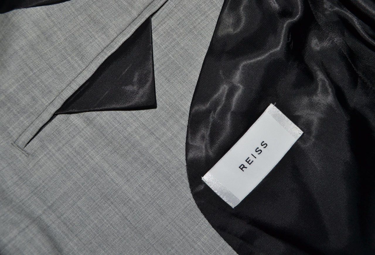 Reiss Reiss Harry Wool Blend Blazer Trousers Classic Suit 40R 32R Size 40R - 10 Thumbnail