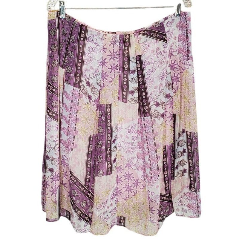 Other Barbara Garfield Pastel Pink Lined Skirt Size 16 Size 38" / US 16 / IT 52 - 1 Thumbnail