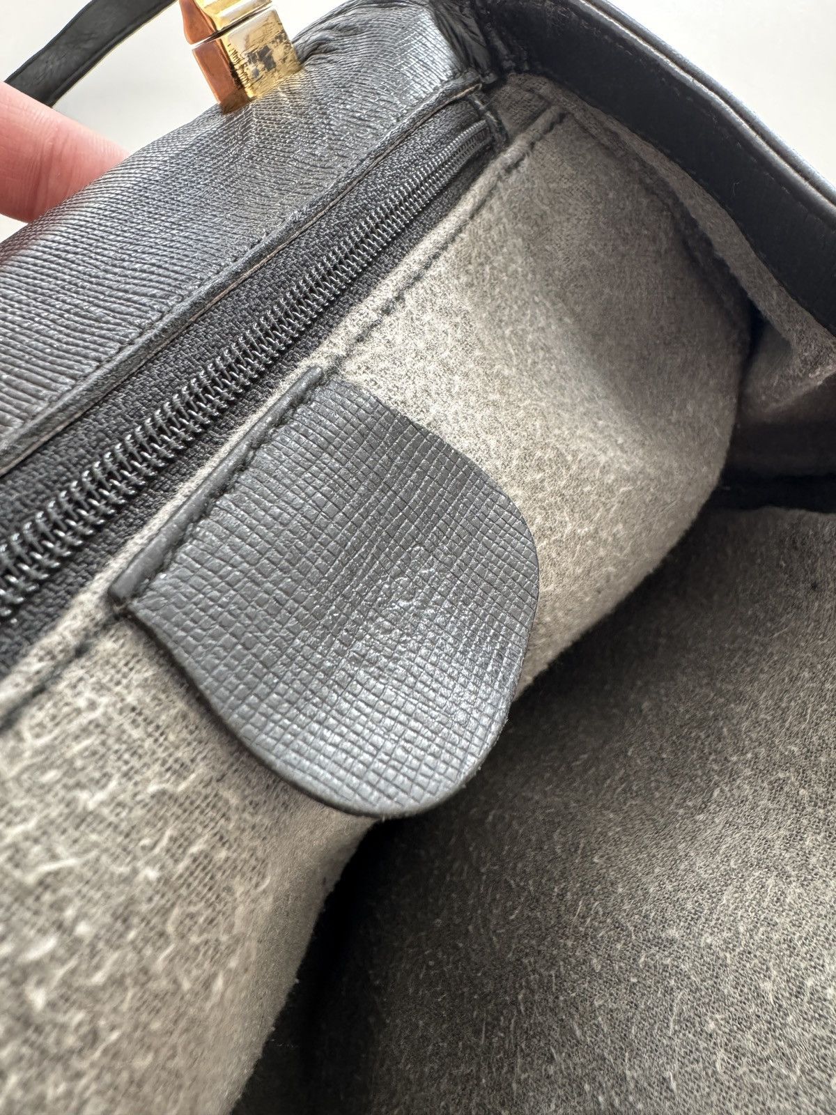 Gucci Gucci Leather Backpack Vintage Size ONE SIZE - 8 Thumbnail