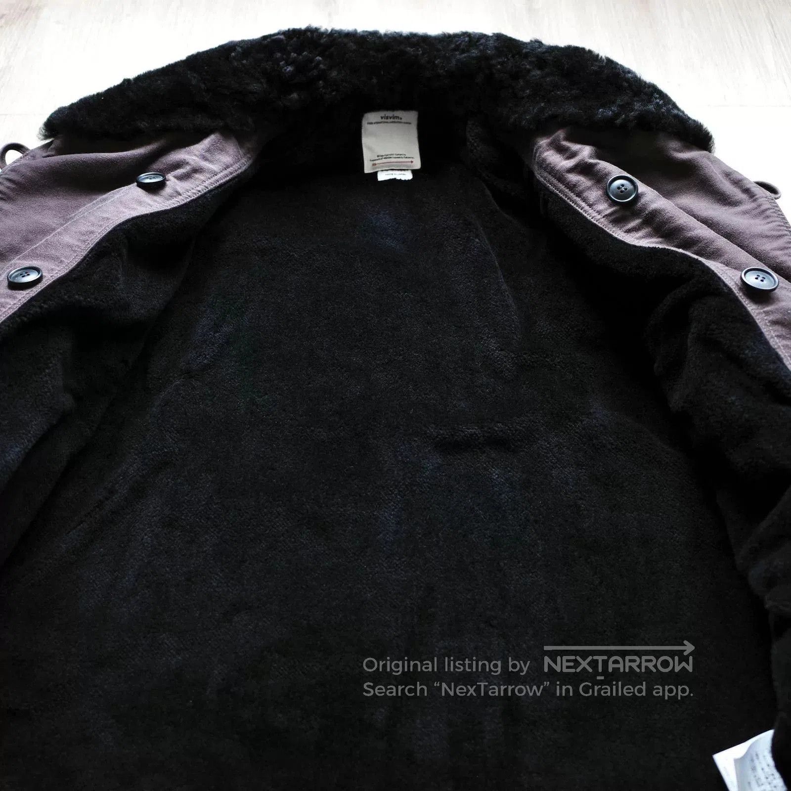 Visvim visvim furlong coat in black. Size US L / EU 52-54 / 3 - 4 Thumbnail