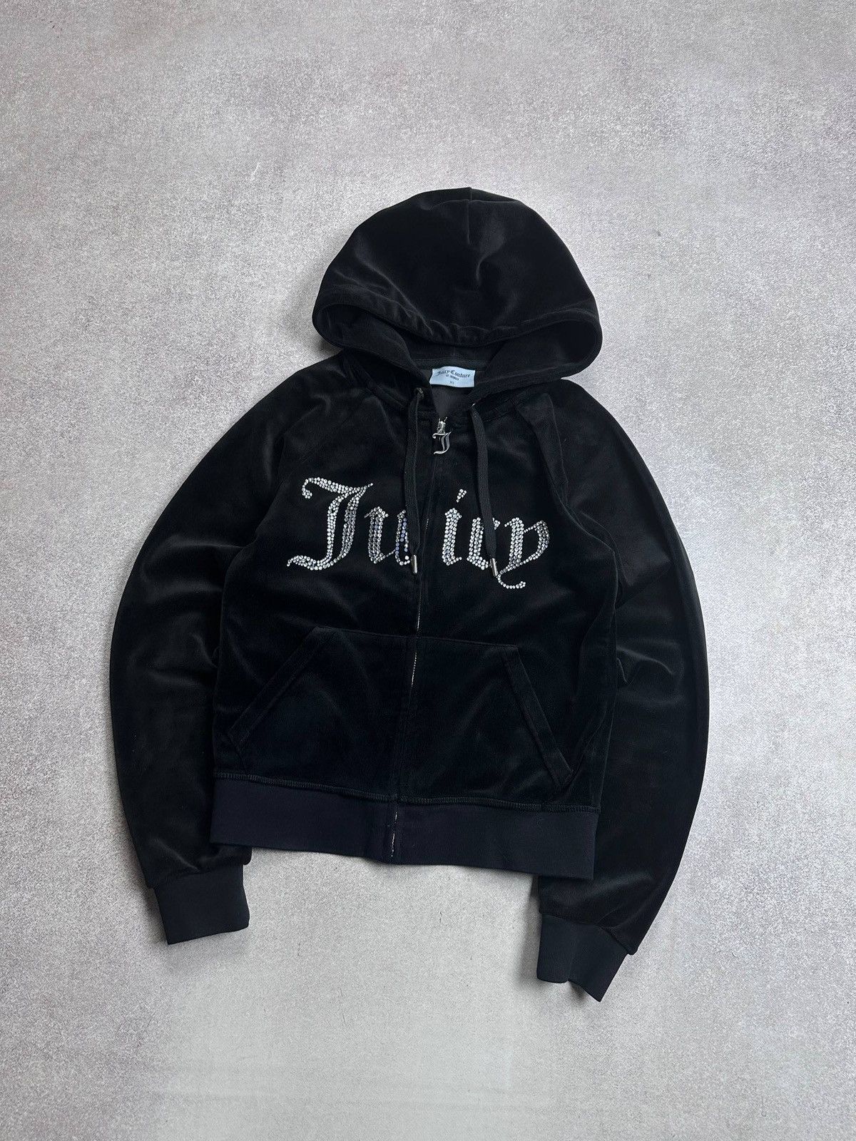 Juicy Couture Juicy Couture Y2K Rhinestones Velour Womans Track Suit XS Size XS / US 0-2 / IT 36-38 - 5 Thumbnail