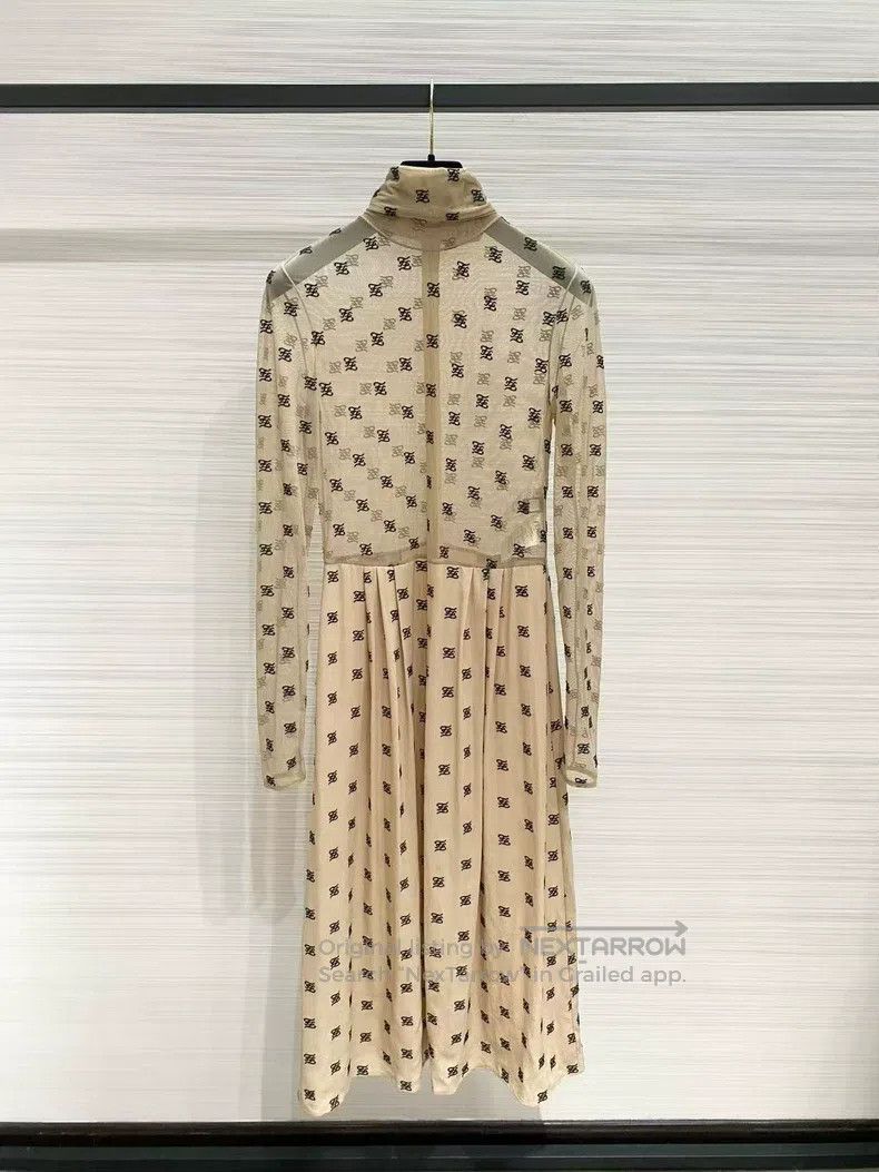 Fendi Fendi Two-Piece Long Sleeve Dress Set Size XS / US 0-2 / IT 36-38 - 2 Thumbnail