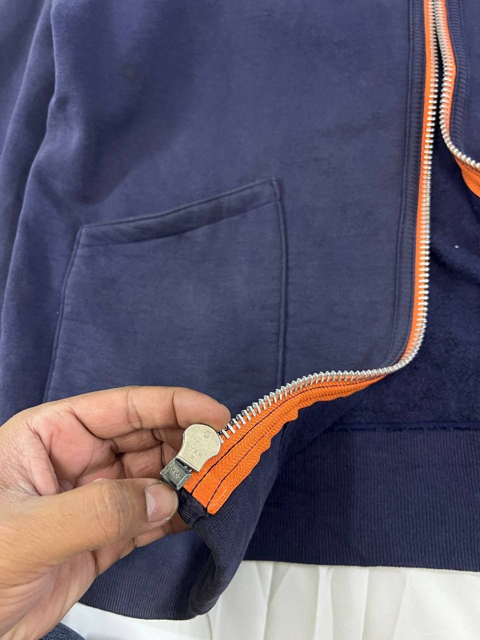 Japanese Brand × Vintage Vintage Rare 90s Buzzer Beater Zip Up Sweatshirt Size US L / EU 52-54 / 3 - 8 Thumbnail