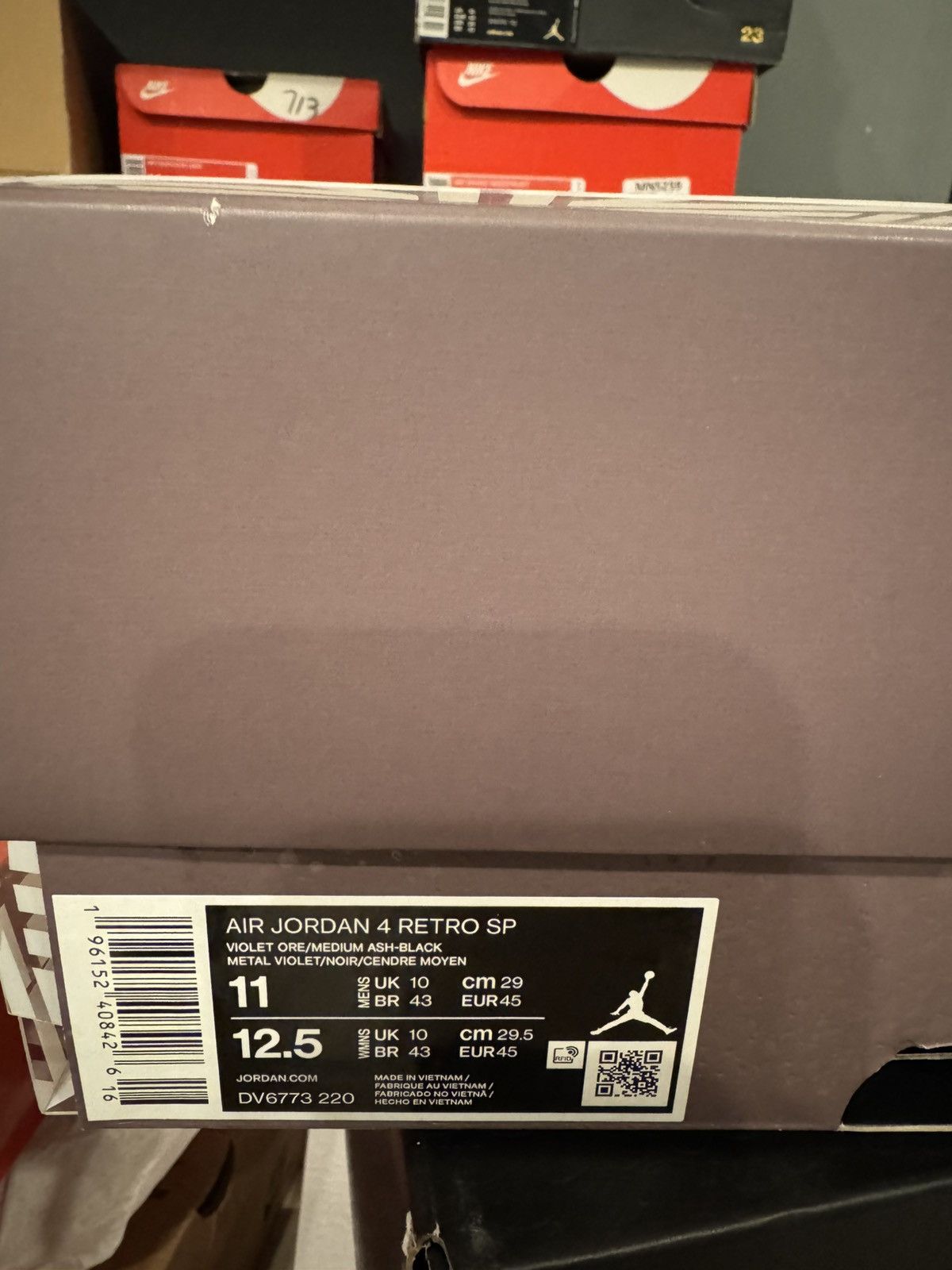 A Ma Maniere × Nike Air Jordan 4 Retro Sp / A ma maniere Size US 11 / EU 44 - 10 Thumbnail