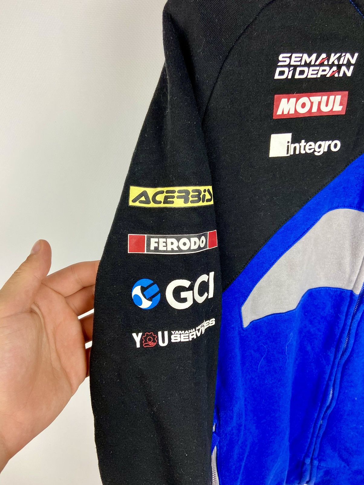 Vintage × Yamaha Yamaha Racing Rizla + Pata Snack Promo Jacket Cotton Mens Size US XL / EU 56 / 4 - 9 Thumbnail