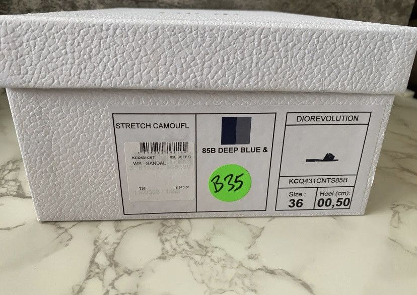 Christian Dior Monsieur × Dior DIO(R)evolution slide Size US 6.5 / IT 36.5 - 11 Thumbnail