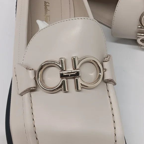 Salvatore Ferragamo Ferragamo Rolo Double Gancio Bit Loafers - Size 10 Size US 10 / IT 40 - 8 Thumbnail