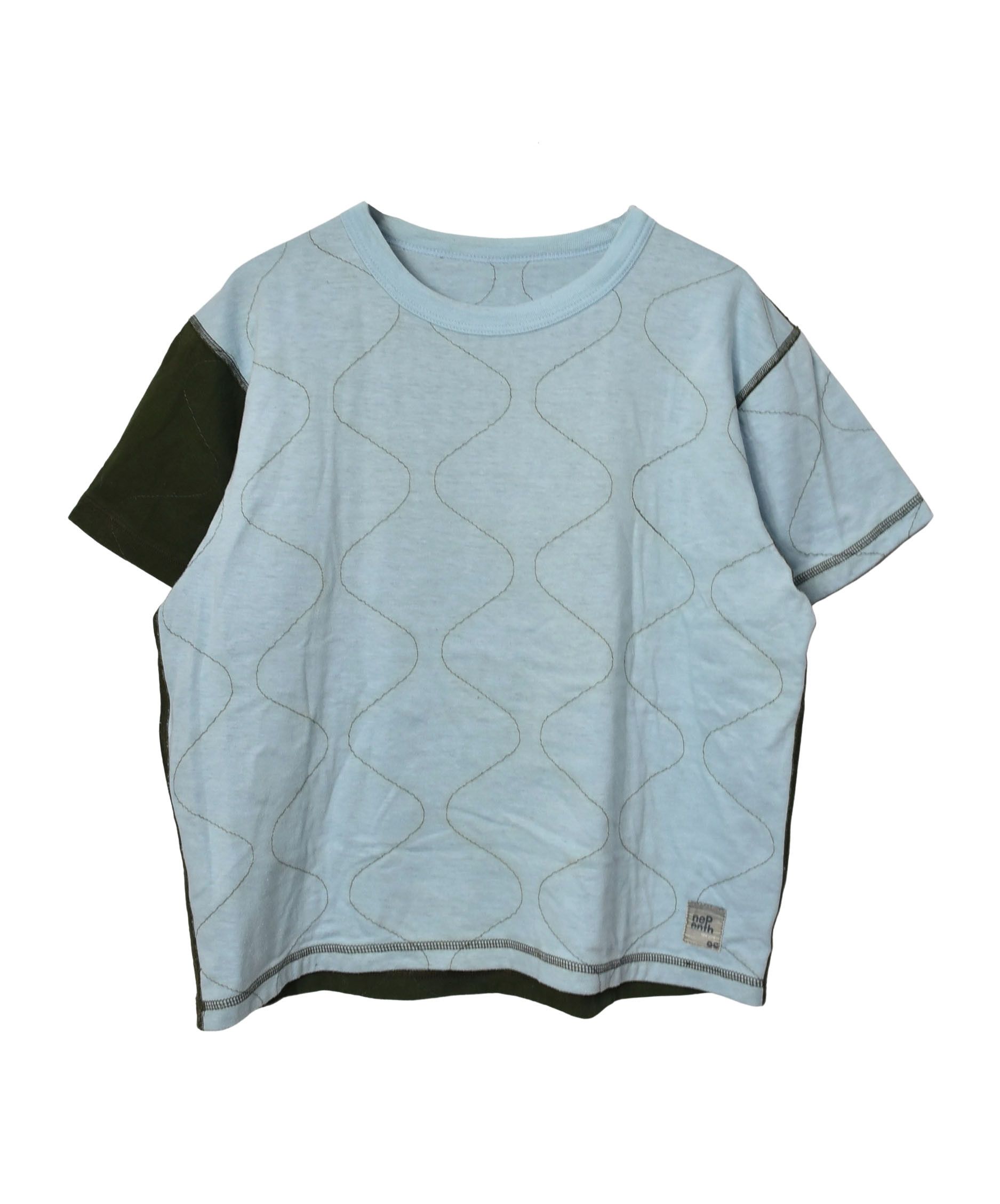 Nepenthes quilted color t-shirt tee 27327 - 746 69 Size US M / EU 48-50 / 2 - 1 Thumbnail