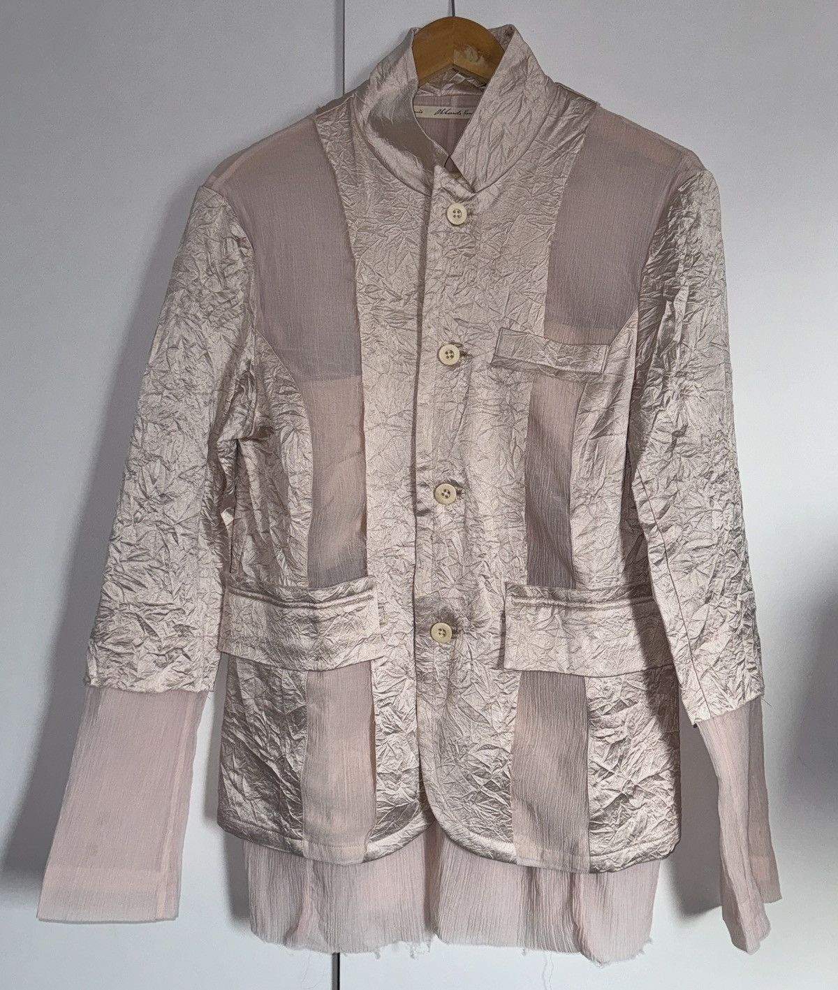 Aleksandr Manamis Alexandr Manamis Rare Silk Blazer Size L / US 10 / IT 46 - 1 Thumbnail
