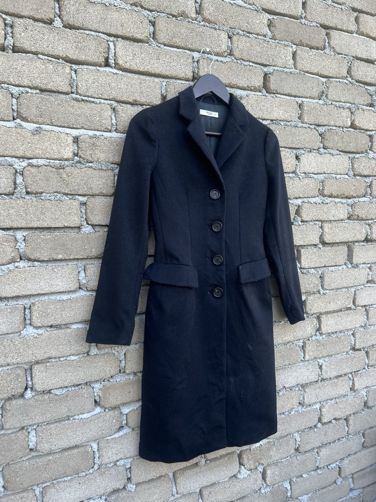 Prada Authentic Prada Milano Long Coat Size 36 Size XS / US 0-2 / IT 36-38 - 3 Thumbnail