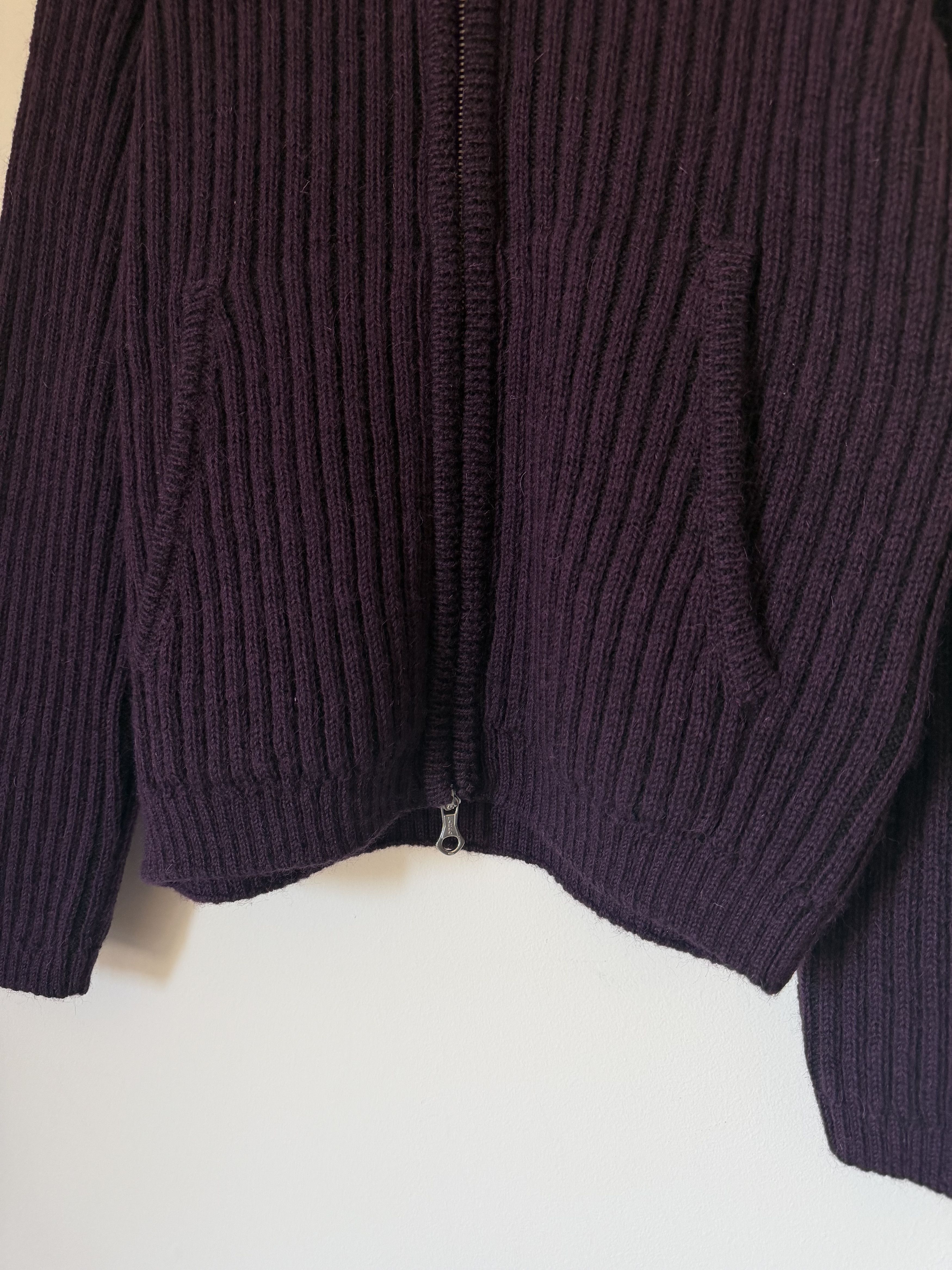 Our Legacy Our Legacy Level Hooded Sweater in Violet Stipe Isles Wool Size US S / EU 44-46 / 1 - 3 Thumbnail