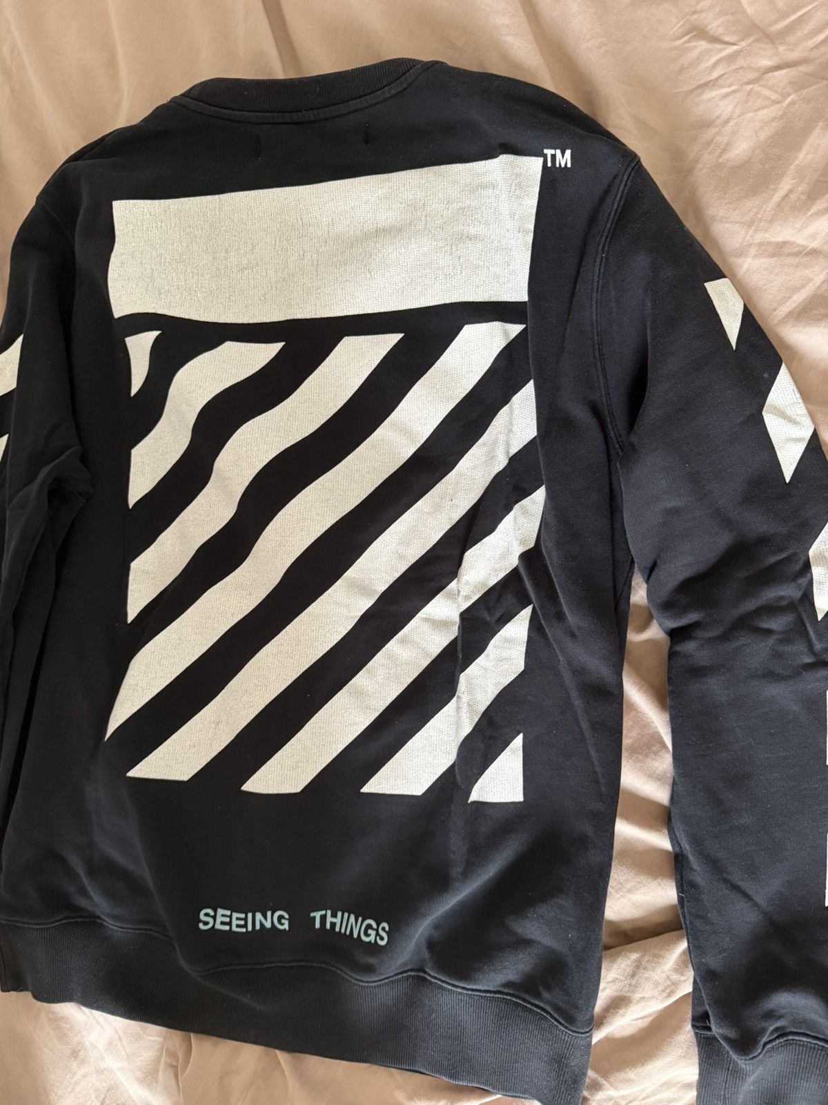Off-White Off White Black Sweatshirt Size US M / EU 48-50 / 2 - 6 Thumbnail