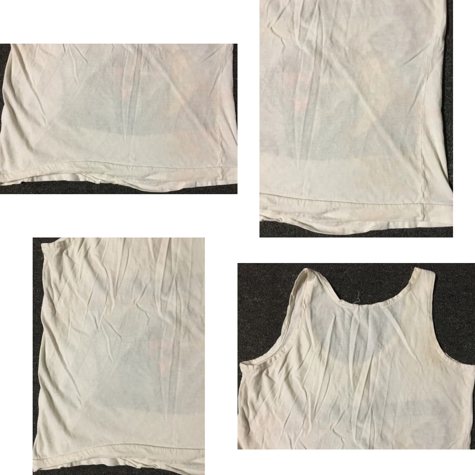 Paradise VINTAGE Paradise Beach Club Faded Distress Tank Top XS Surf Grunge California OP Size US XS / EU 42 / 0 - 9 Thumbnail