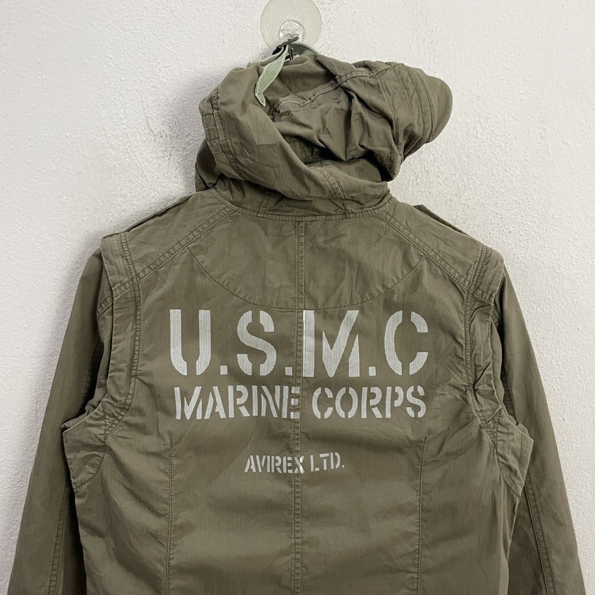 Avirex Vintage Avirex Flight Garment Specification Usmc Jacket Size L / US 10 / IT 46 - 4 Thumbnail