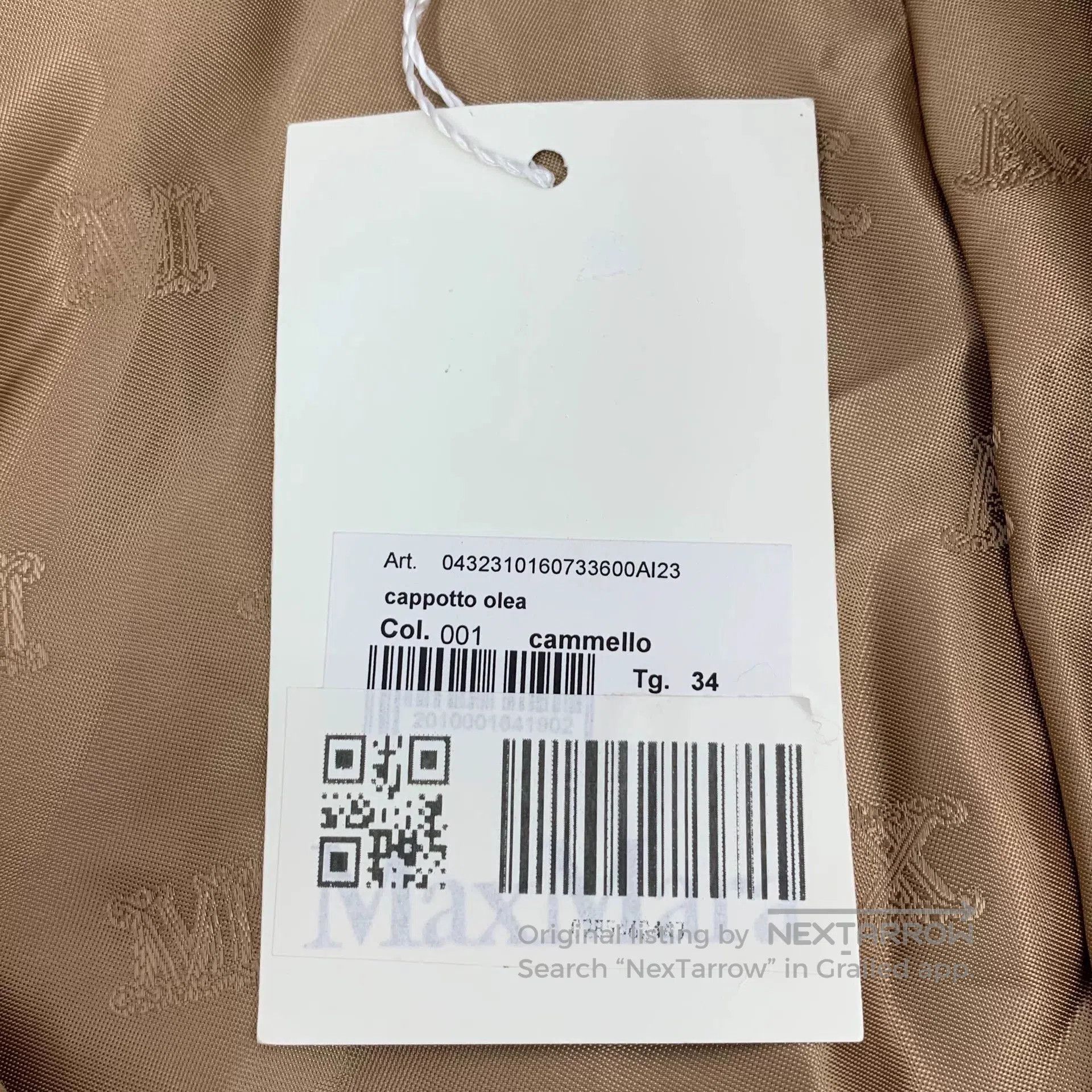 Other maxmara camel wool belted coat XXS. Size US XXS / EU 40 - 8 Thumbnail