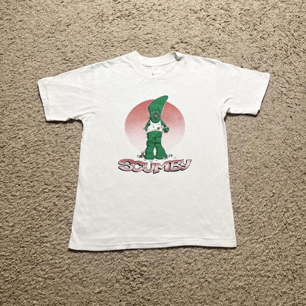 Vintage Vintage 90s Scumby Gumby Humor Tee M/L Size US L / EU 52-54 / 3 - 4 Thumbnail