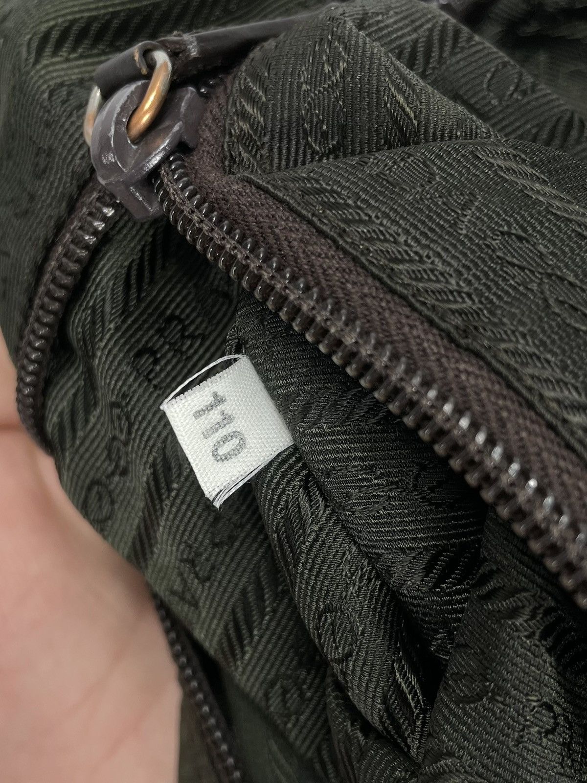 Prada Prada Milano Tessuto Nylon Crossbody Bag – Olive Green Size ONE SIZE - 18 Thumbnail