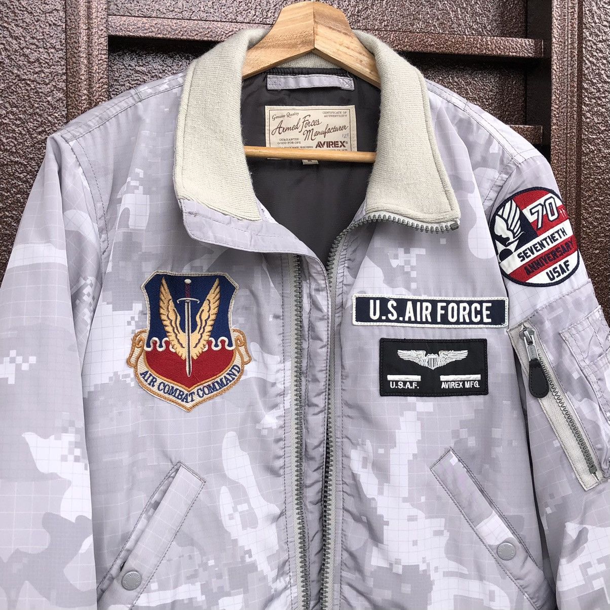 Avirex Avirex USAF Ma-1 Camo Bomber Jacket Size US M / EU 48-50 / 2 - 3 Thumbnail