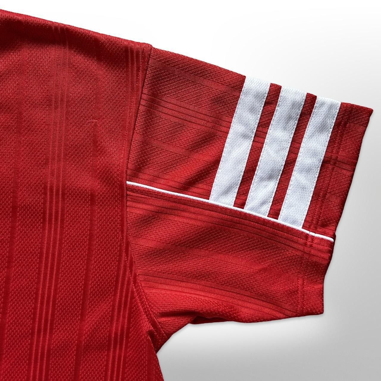 Adidas × Vintage Adidas Vintage Red Soccer Jersey Number 5 Size US XL / EU 56 / 4 - 5 Thumbnail