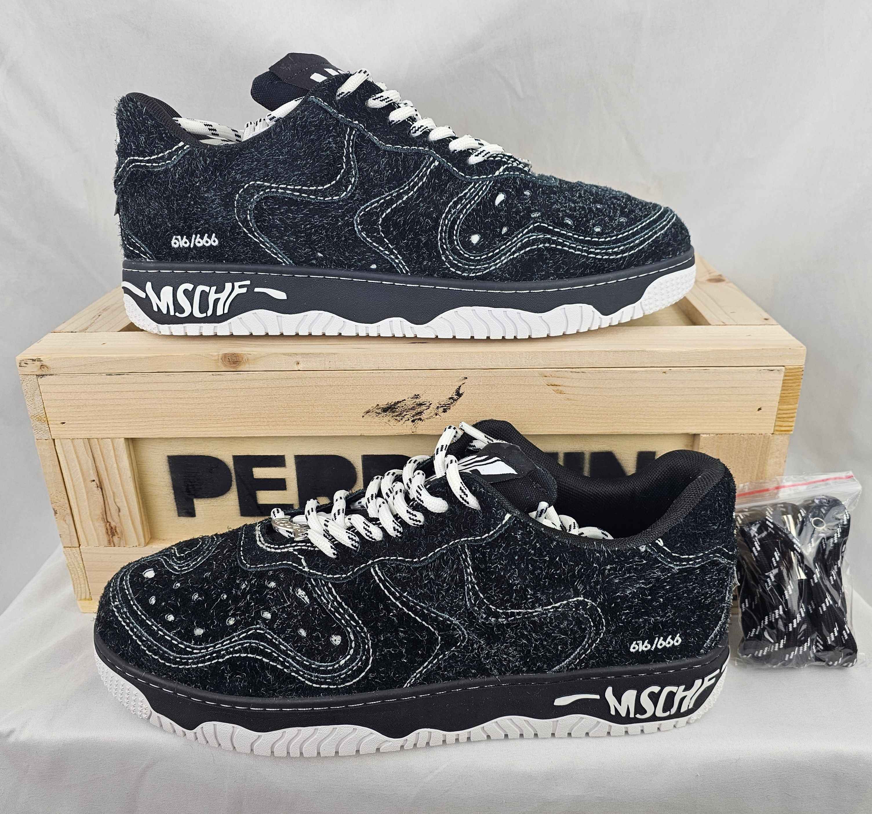 MSCHF MSCHF Super Normal 2 Perrotin Edition (2022) #616/666 NEW Size US 13 / EU 46 - 2 Thumbnail