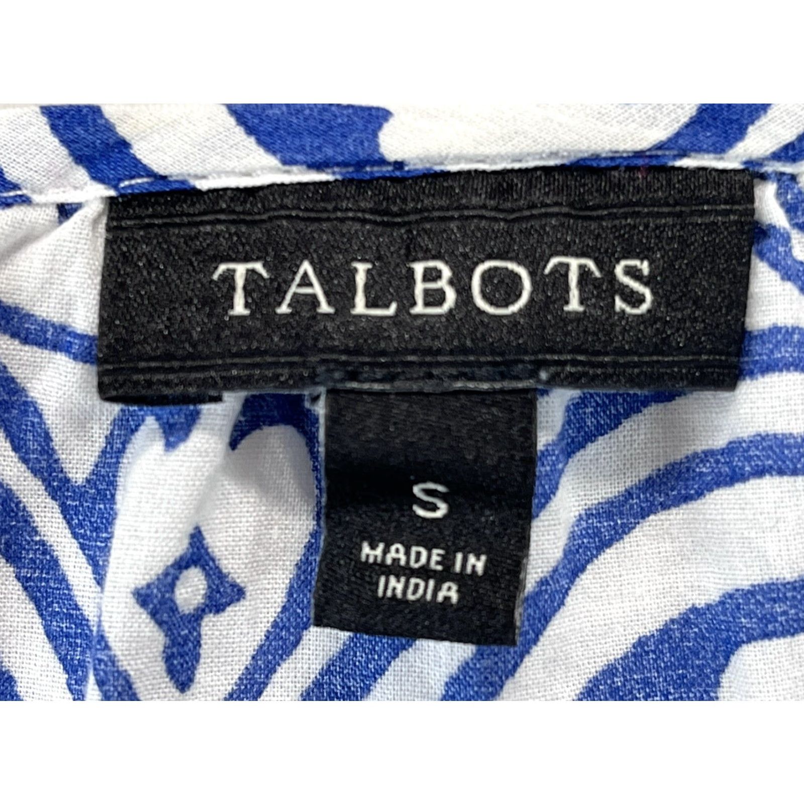 Talbots Talbots Beaded Top Shirt Womens Small Multicolor Beaded Lightweight 100% Cotton Beach Tunic Casual Size S / US 4 / IT 40 - 7 Thumbnail