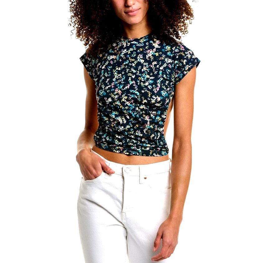Isabel Marant Isabel Marant Étoile Juvia Totally Backless Top Teal 38 (8) Size M / US 6-8 / IT 42-44 - 4 Thumbnail